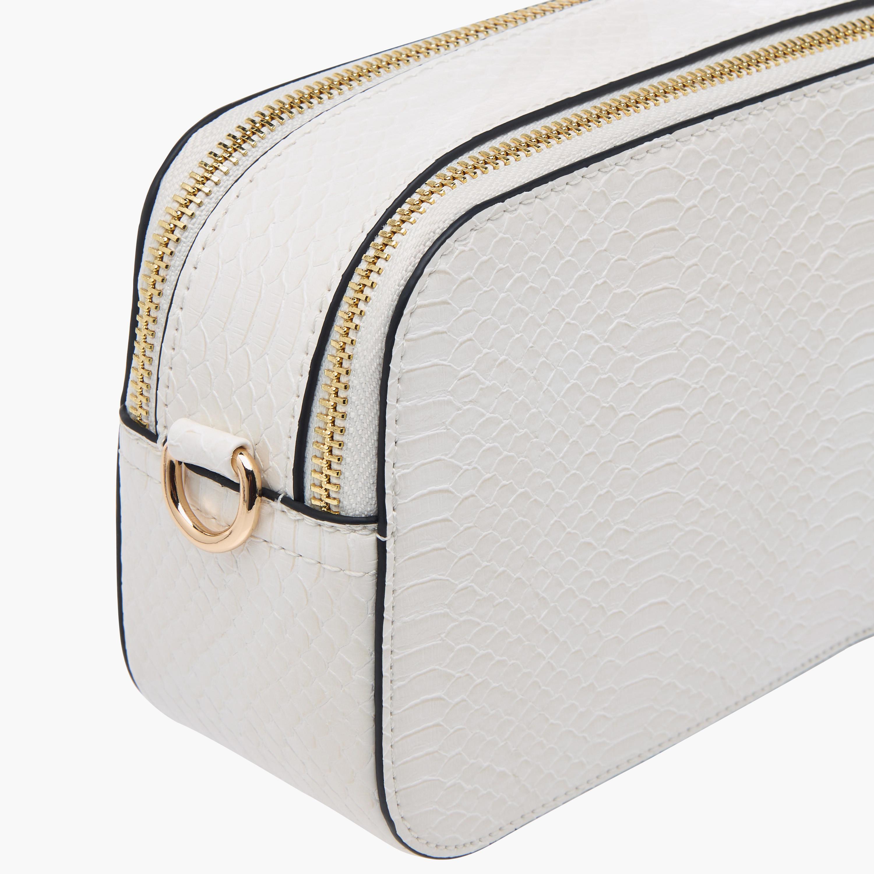 شنطة كروس بودي بارزة الملمس بحزام سلسلة وسحاب إغلاق من بابريكا-women-bagsandwallets-handbags-image-5