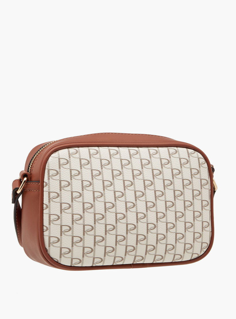 شنطة كروس بودي بطبعات مونوجرام وحزام قابل للتعديل من بابريكا-women-bagsandwallets-handbags-image-3