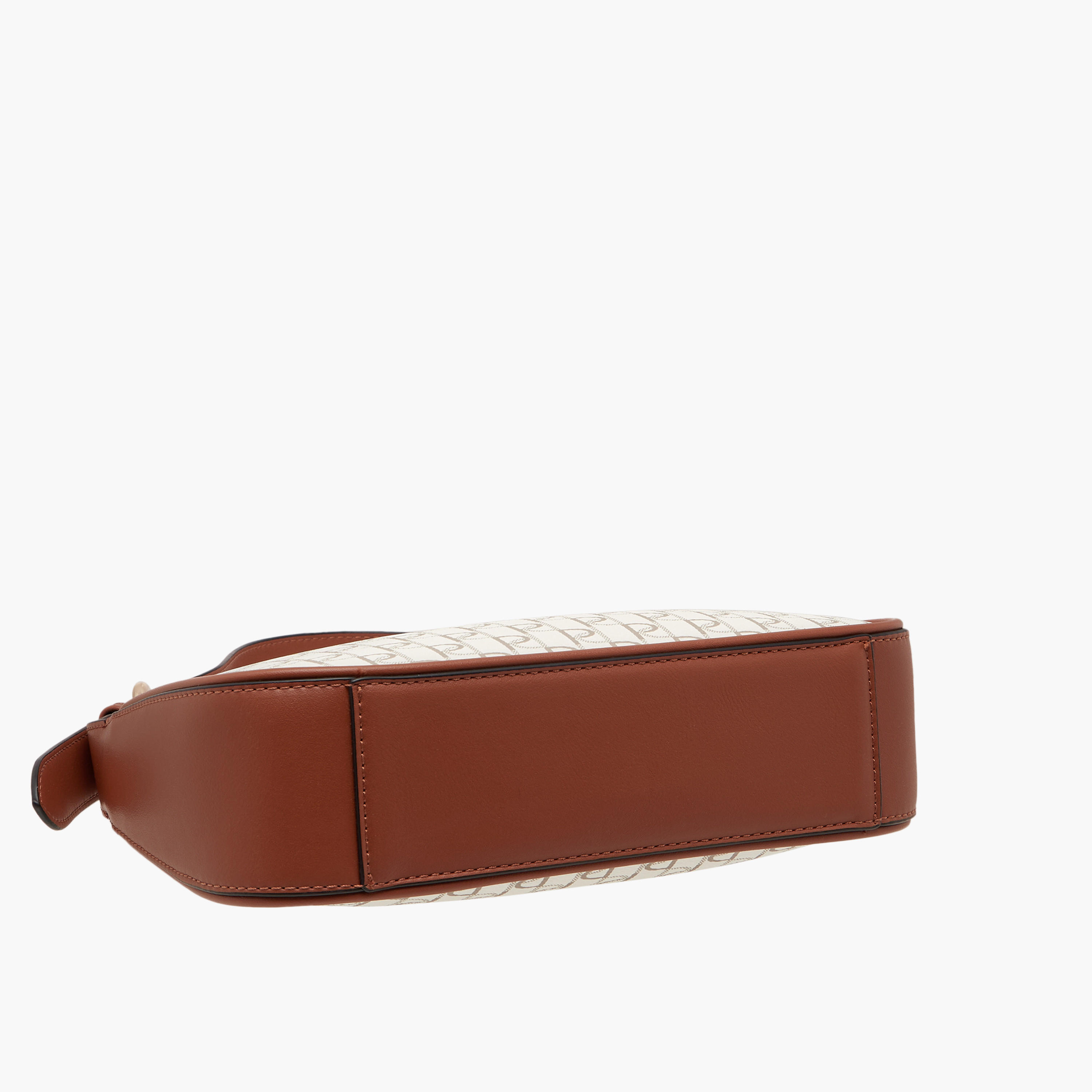 شنطة كتف بطبعات مونوجرام وسحاب إغلاق من بابريكا-women-bagsandwallets-handbags-image-6