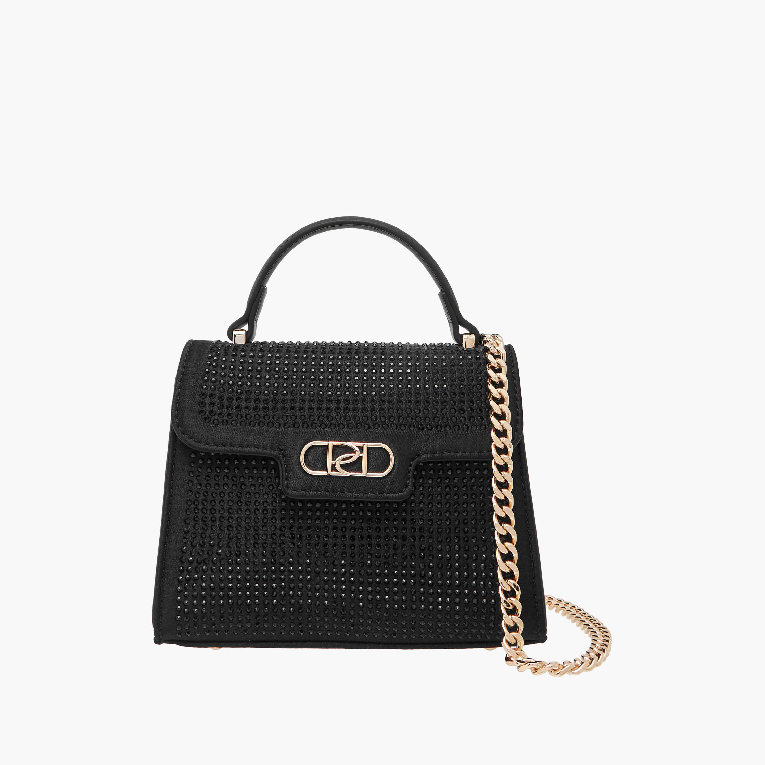 شنطة ساتشيل مزينة بحزام قابل للفصل وطية إغلاق من بابريكا-women-bagsandwallets-handbags-image-17