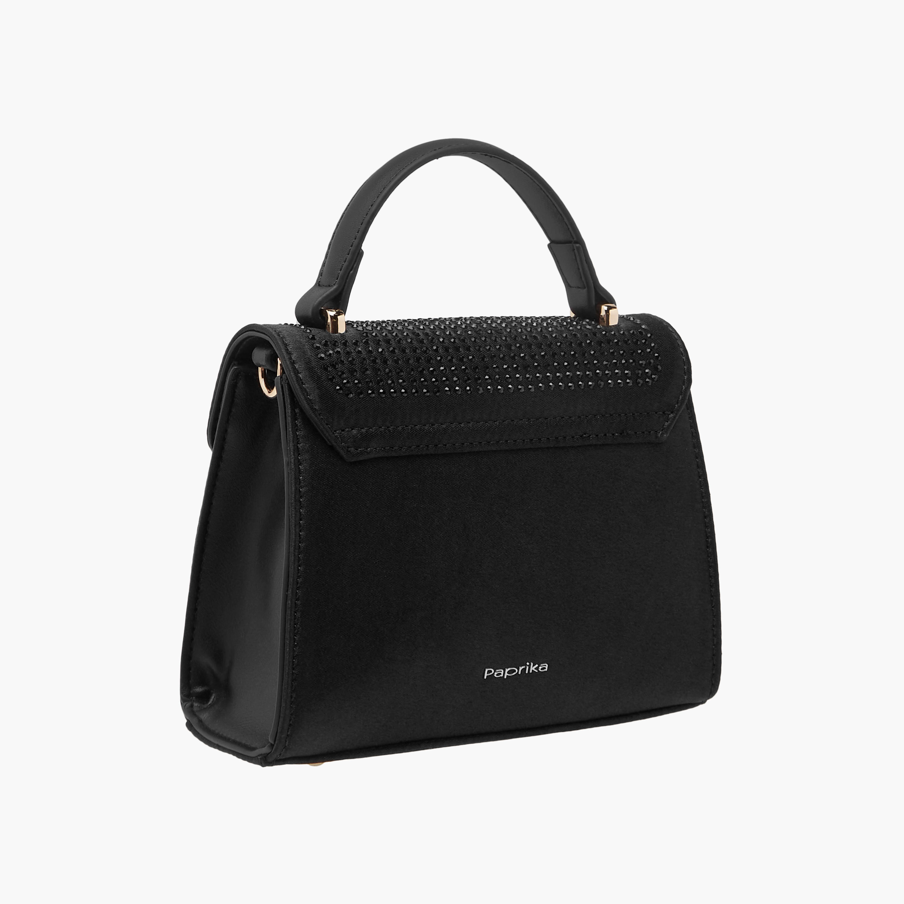 شنطة ساتشيل مزينة بحزام قابل للفصل وطية إغلاق من بابريكا-women-bagsandwallets-handbags-image-19