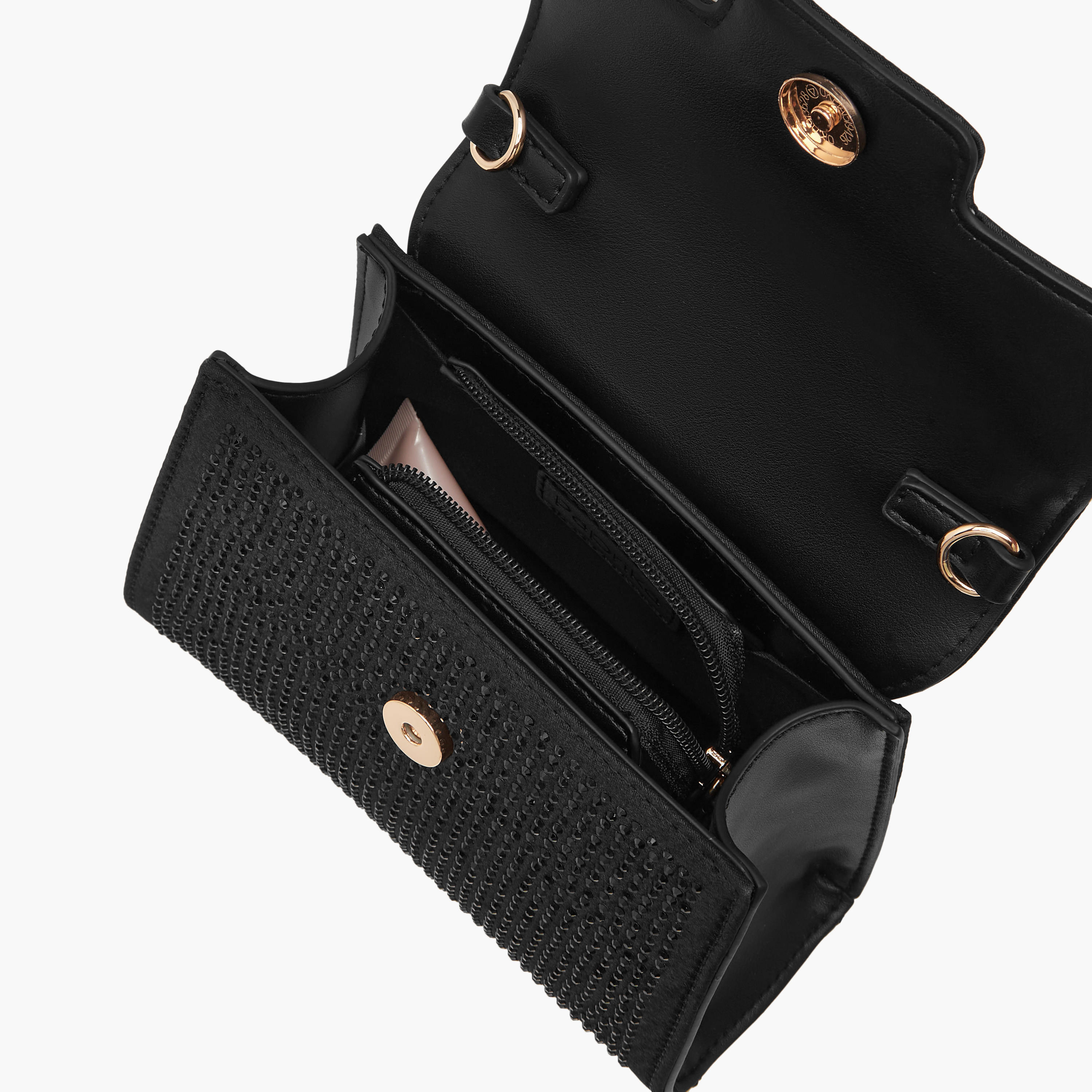 شنطة ساتشيل مزينة بحزام قابل للفصل وطية إغلاق من بابريكا-women-bagsandwallets-handbags-image-24