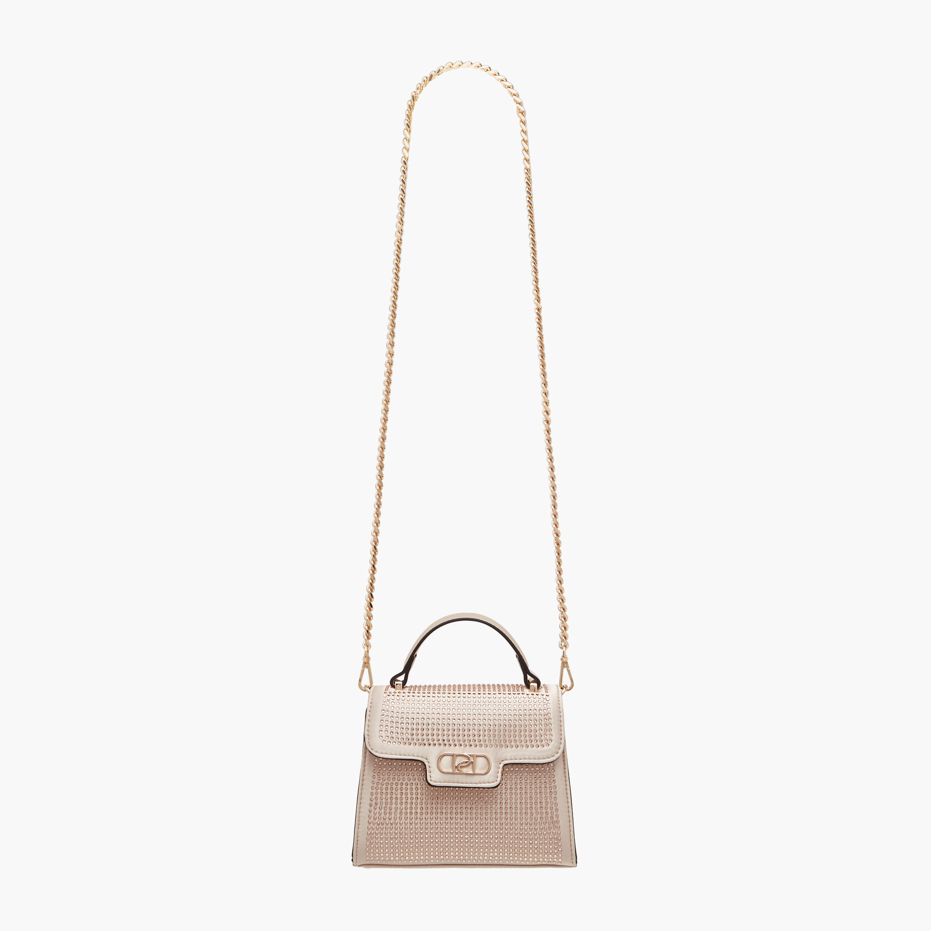 شنطة ساتشيل مزينة بحزام قابل للفصل وطية إغلاق من بابريكا-women-bagsandwallets-handbags-image-2