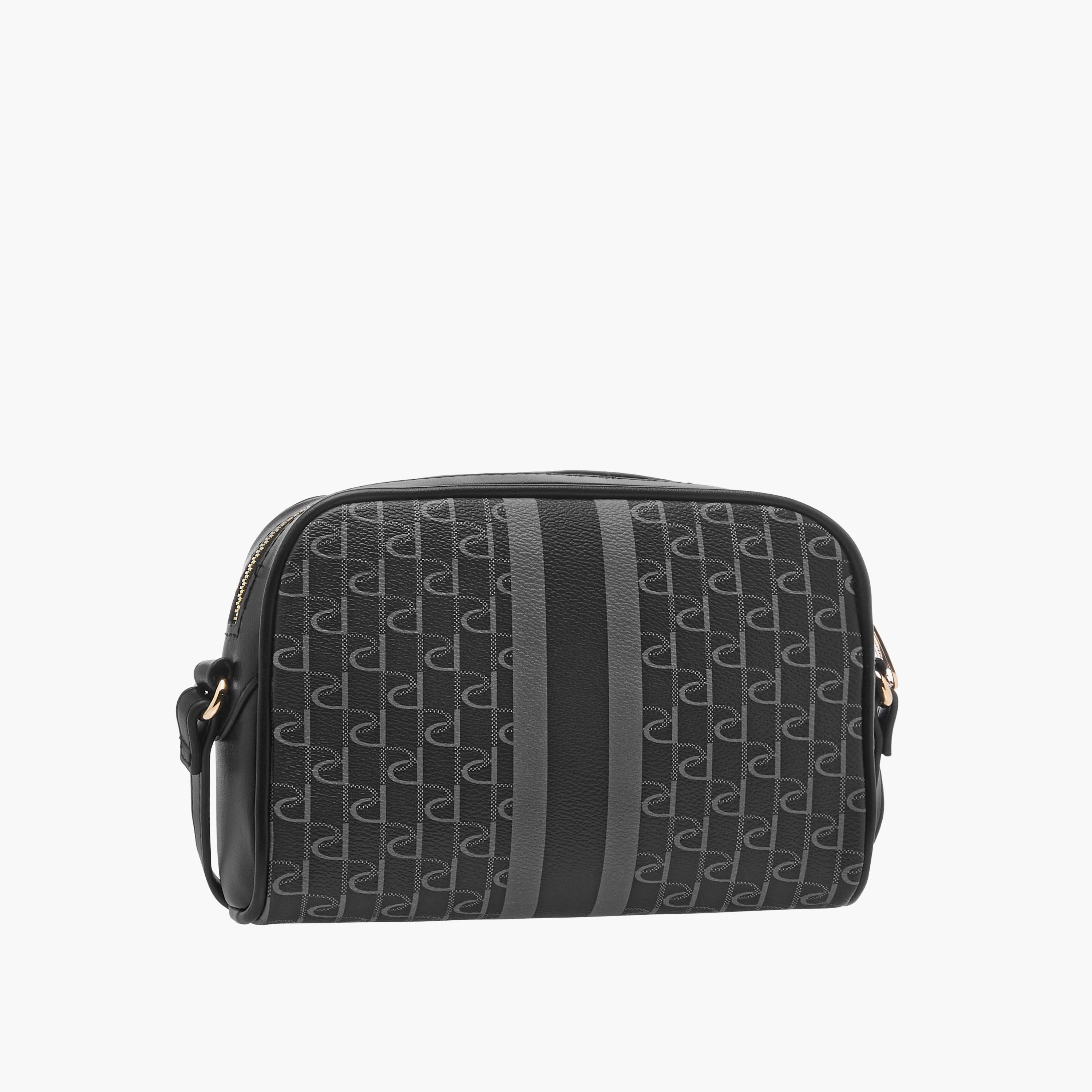 شنطة كروس بودي بطبعات مونوجرام وحزام قابل للتعديل وسحاب إغلاق من بابريكا-women-bagsandwallets-handbags-image-3