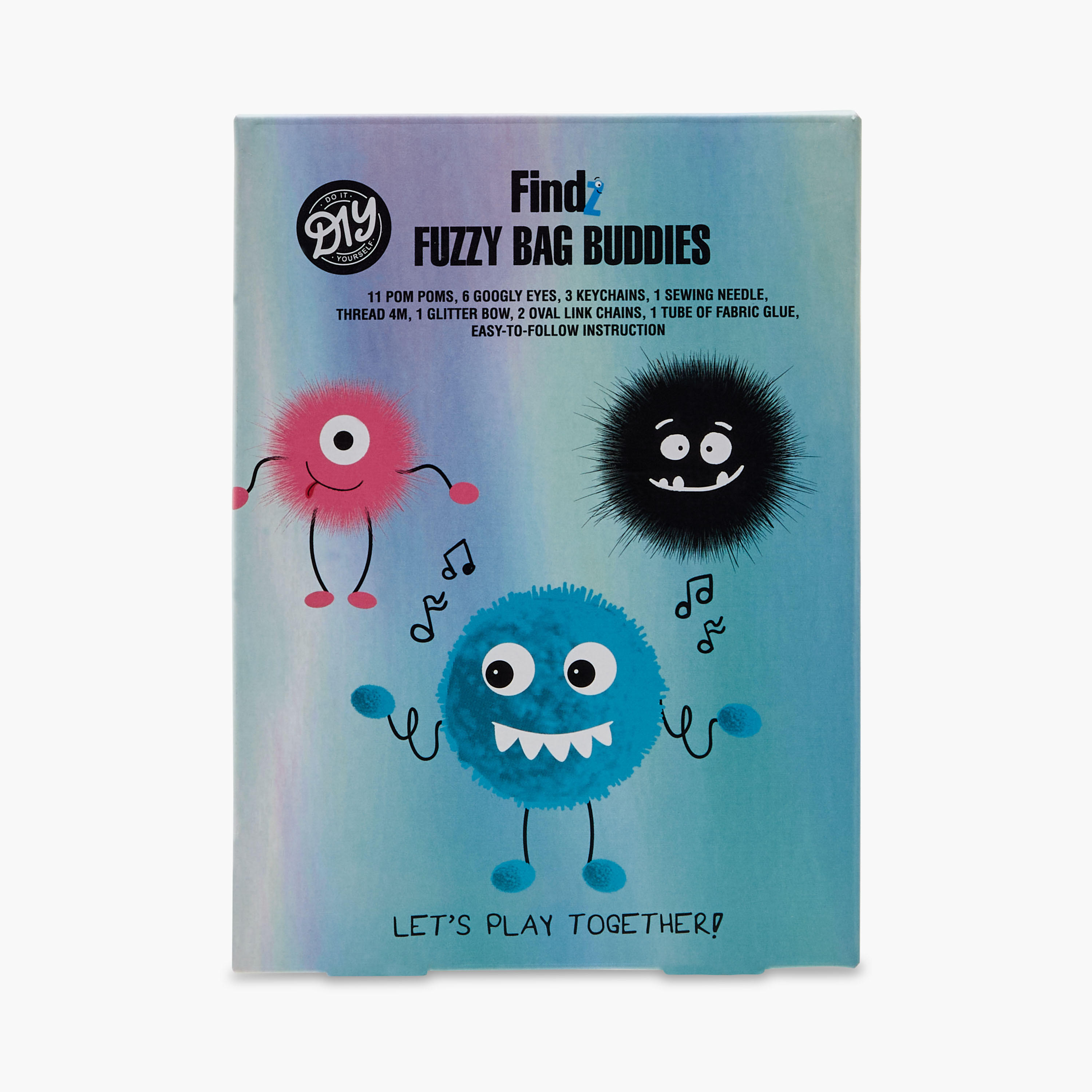 Findz Fuzzy Bag Buddies Craft Kit-school-stationery-accessories-image-5