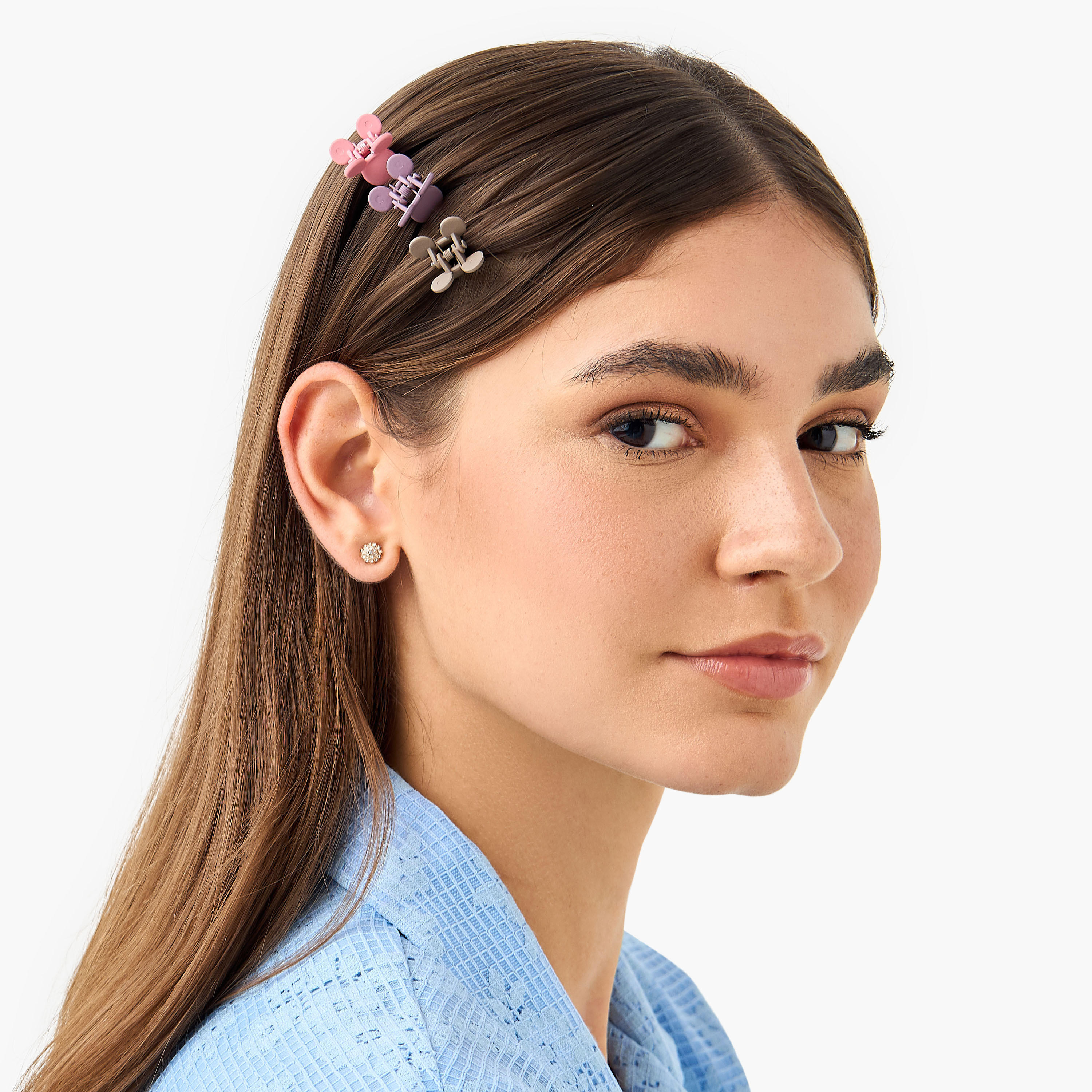 Solid Mini Hair Clamps - Set of 20-women-hairaccessories-clamps-image-2