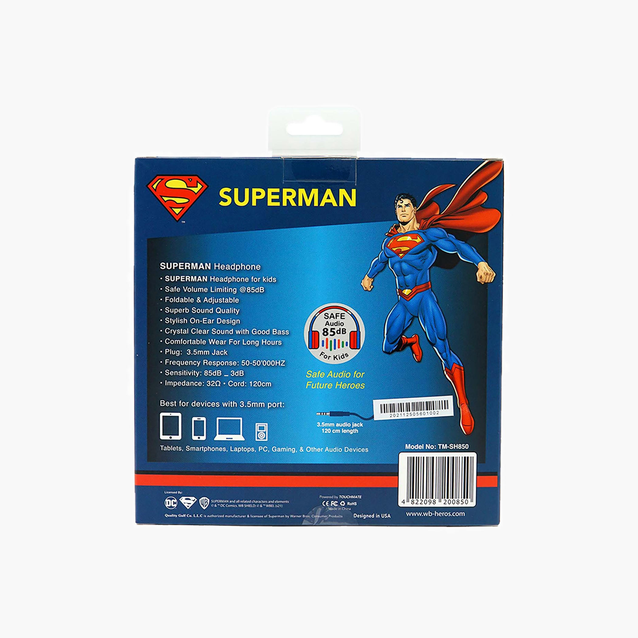 Touchmate Superman Kids Wired Headphones-electronics-accessories-image-6