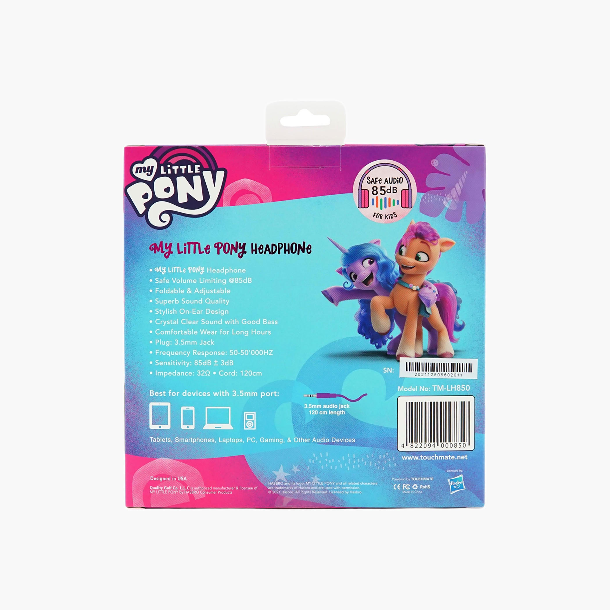 Touchmate Kids On-Ear Headphone Foldable Design-electronics-accessories-image-1