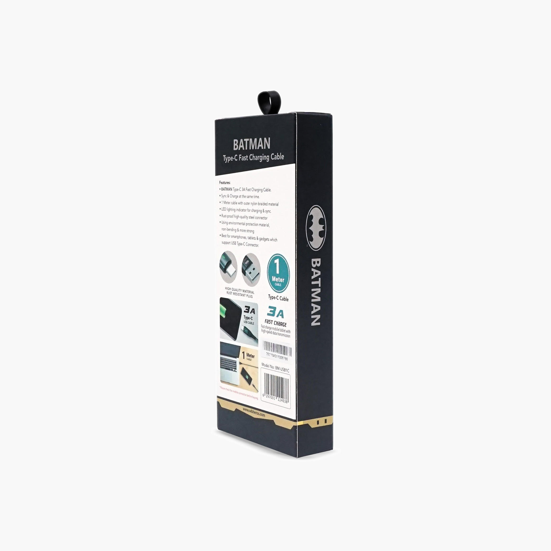 Touchmate Batman USB Type-C Cable-electronics-accessories-image-6