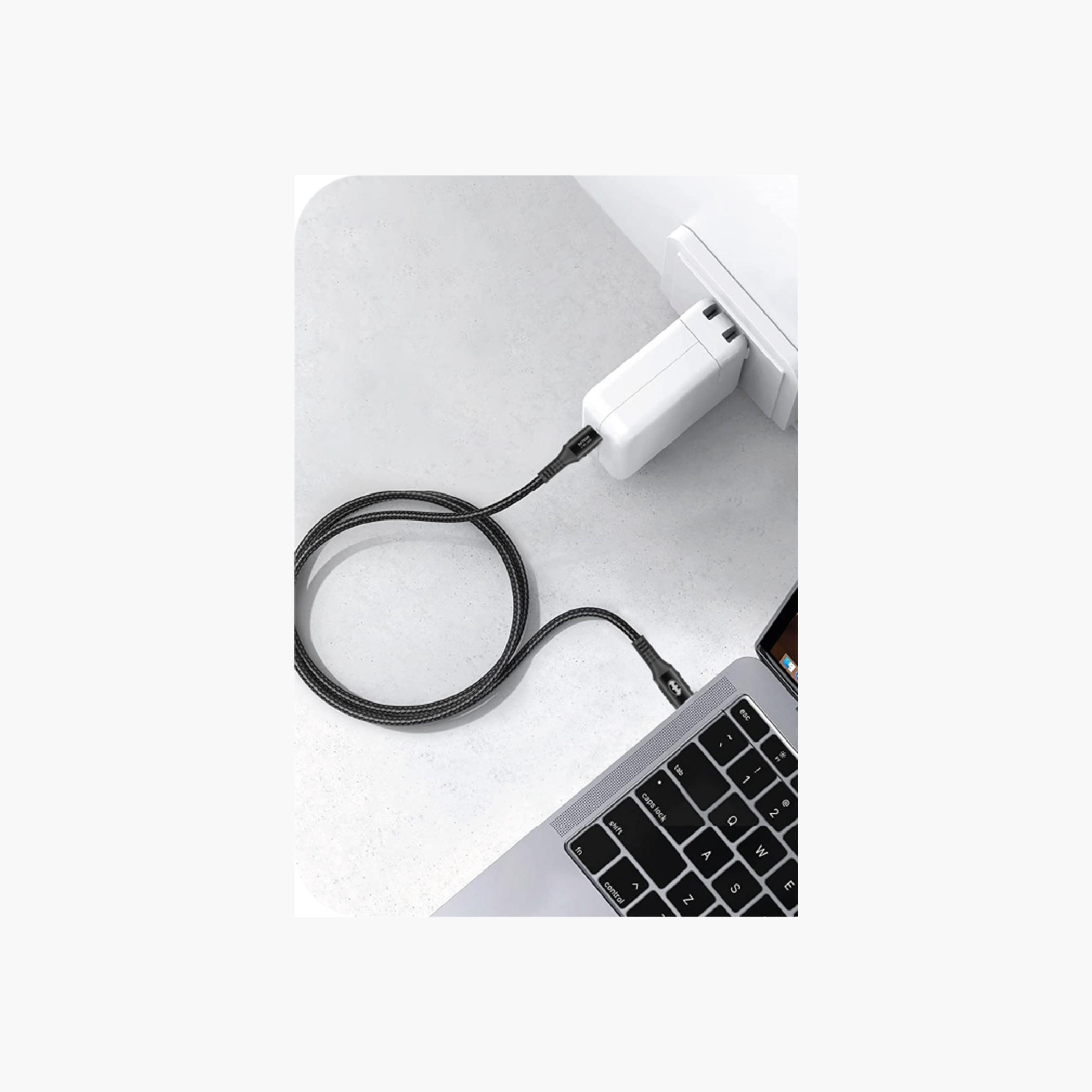 Touchmate Batman Braided Type-C Lightning Cable-electronics-accessories-image-2