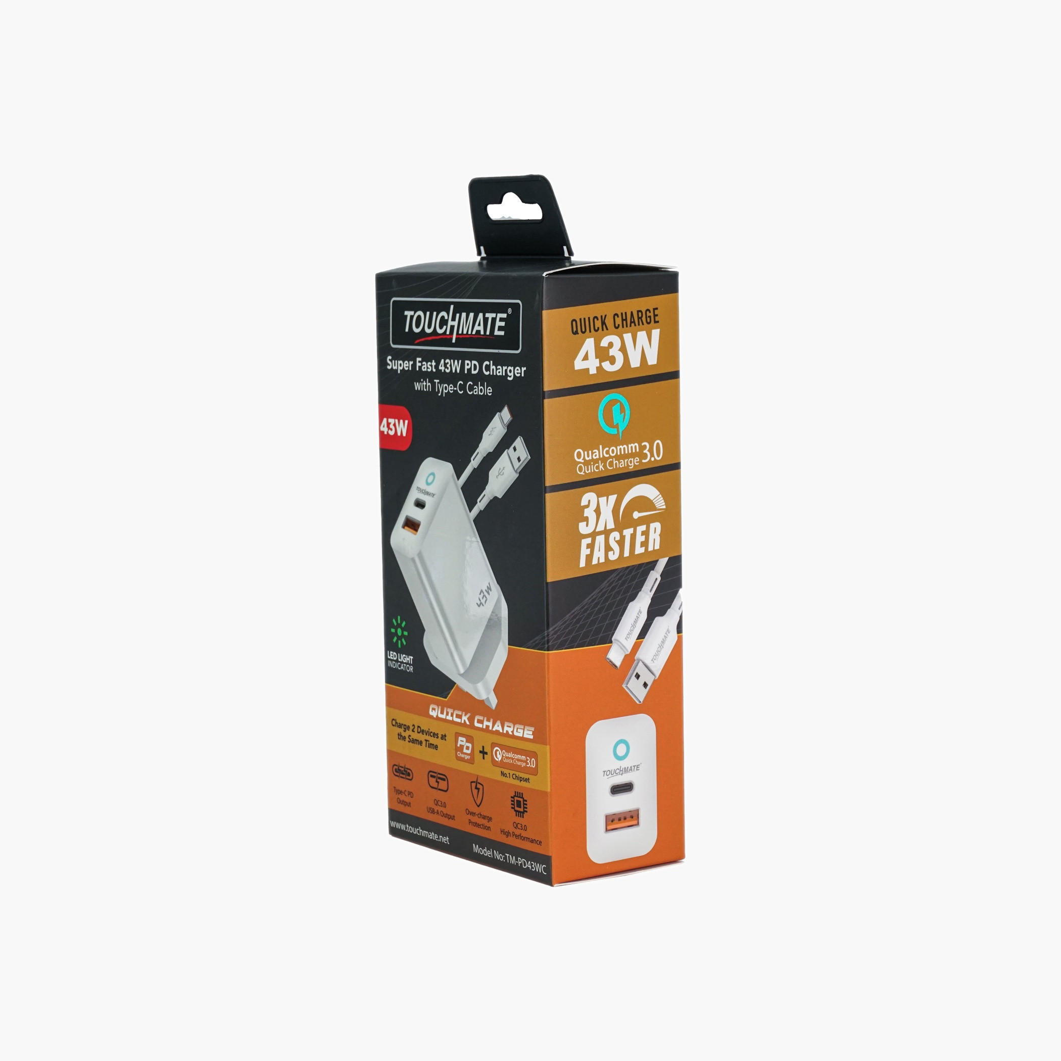 Touchmate Fast Charging Wall Charger Type C-electronics-accessories-image-5