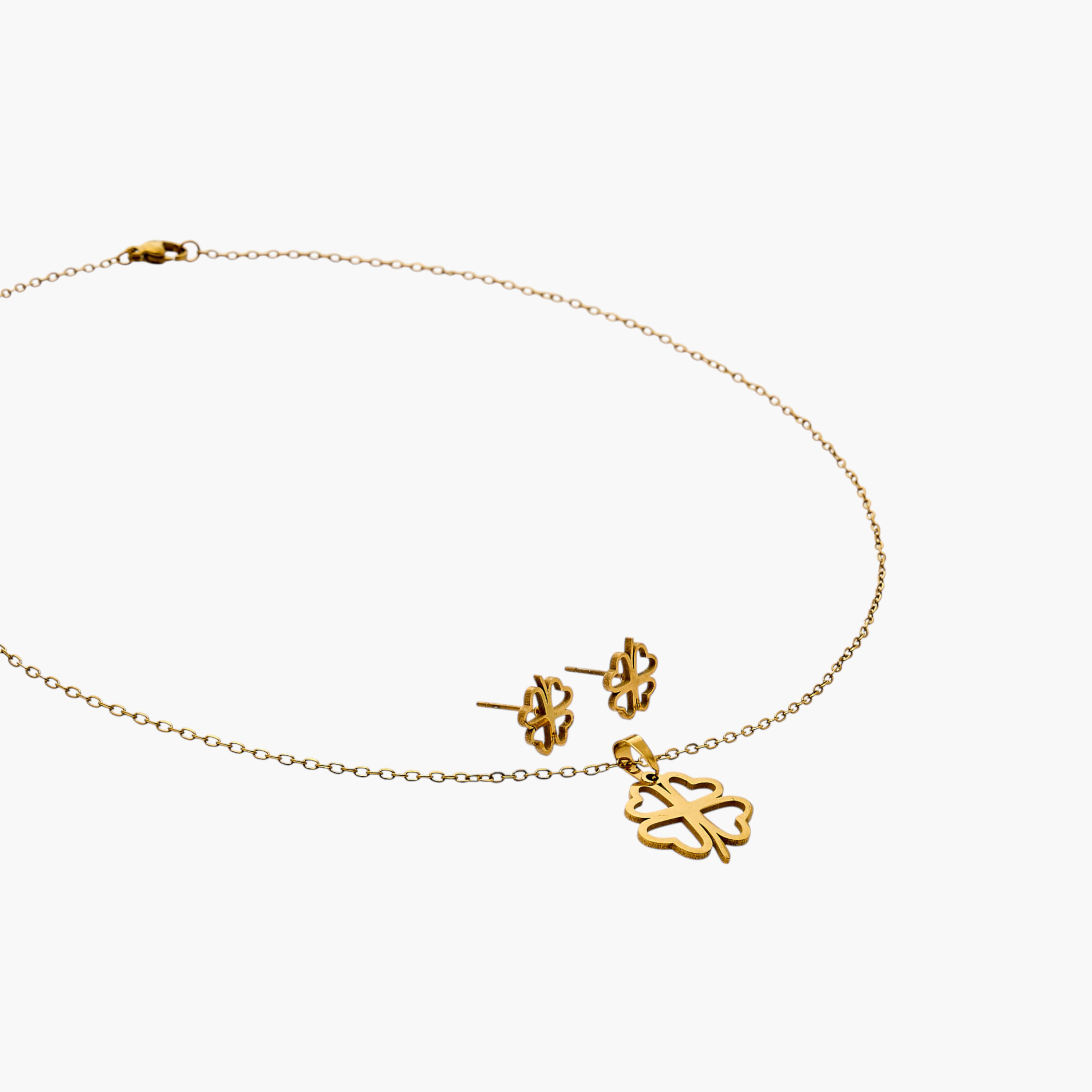 طقم عقد بدلاية مع حلق ميتاليك-women-watchesandjewellery-jewellery-jewellerysets-image-5