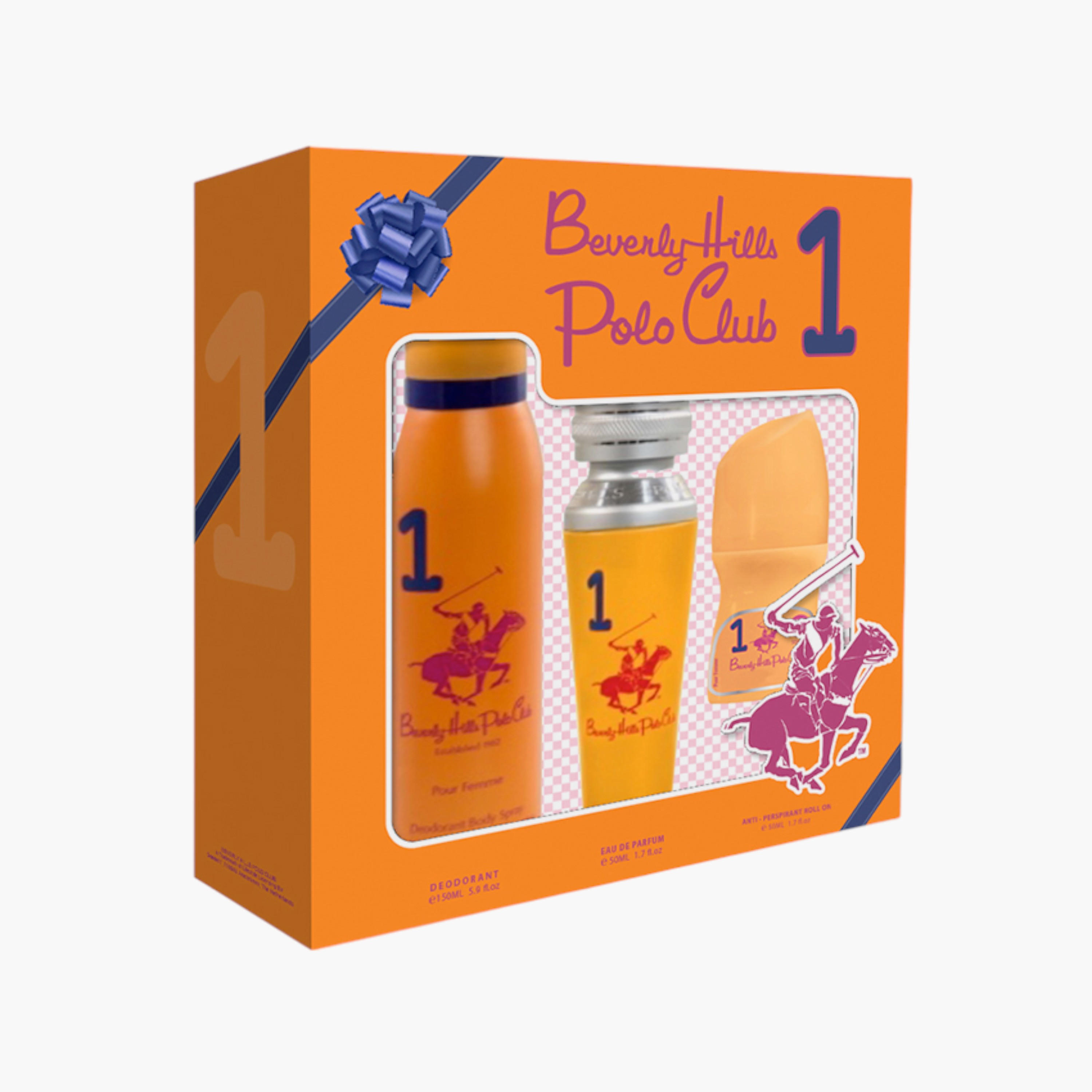 Beverly Hills Polo Club 3-Piece Perfume Gift Set for Women-beautyandpersonalcare-giftsets-image-1