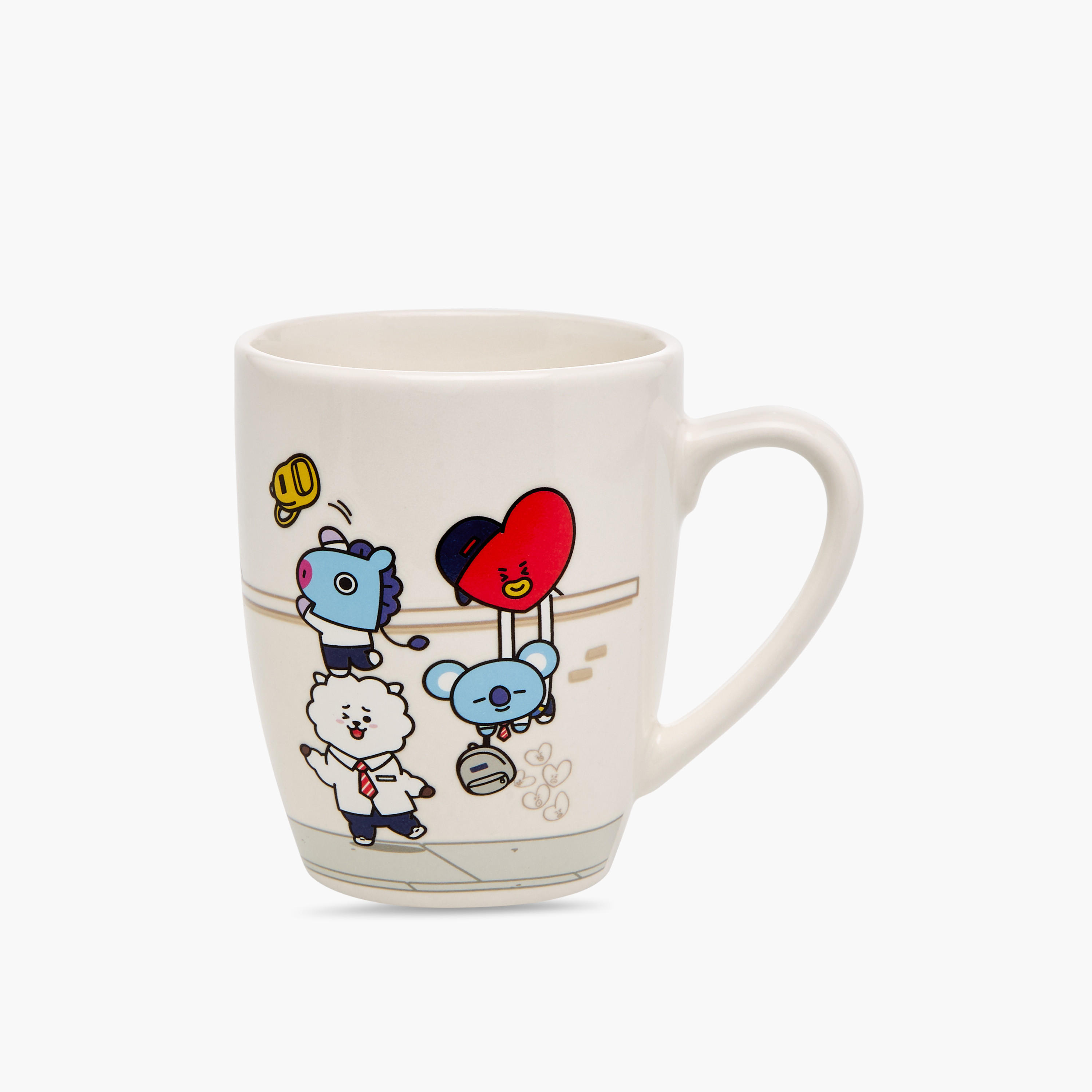 BT21 Universtar School Porcelain Mug with Handle - 330 ml-household-dining-teaandcoffee-mugsandcups-image-1