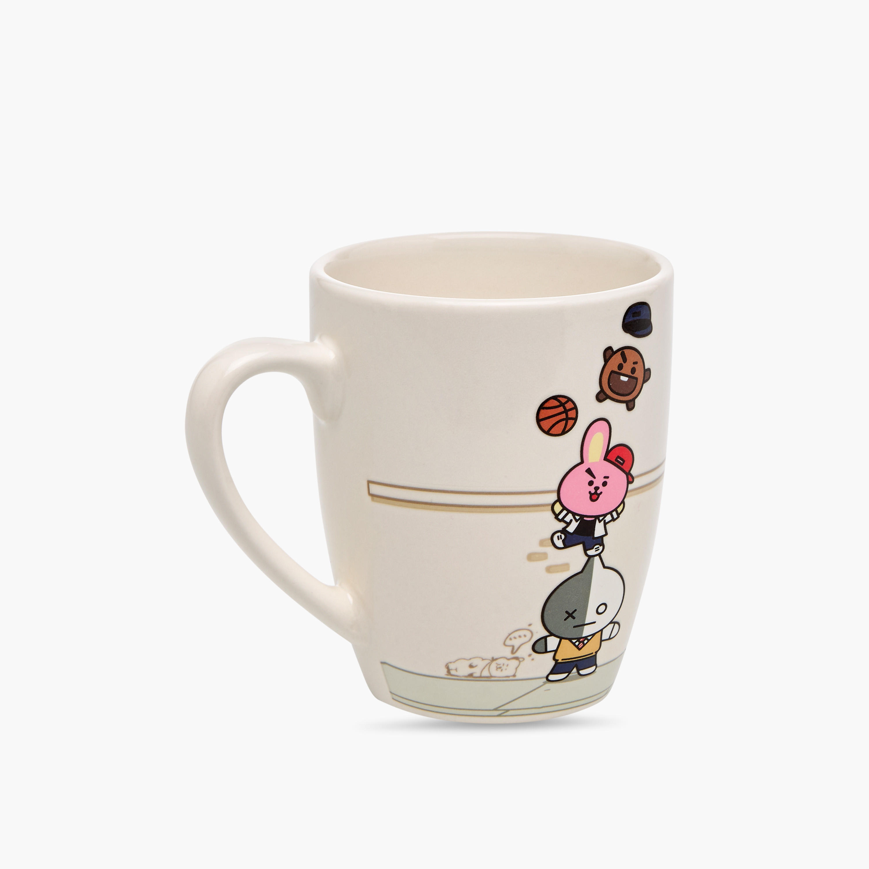 BT21 Universtar School Porcelain Mug with Handle - 330 ml-household-dining-teaandcoffee-mugsandcups-image-2