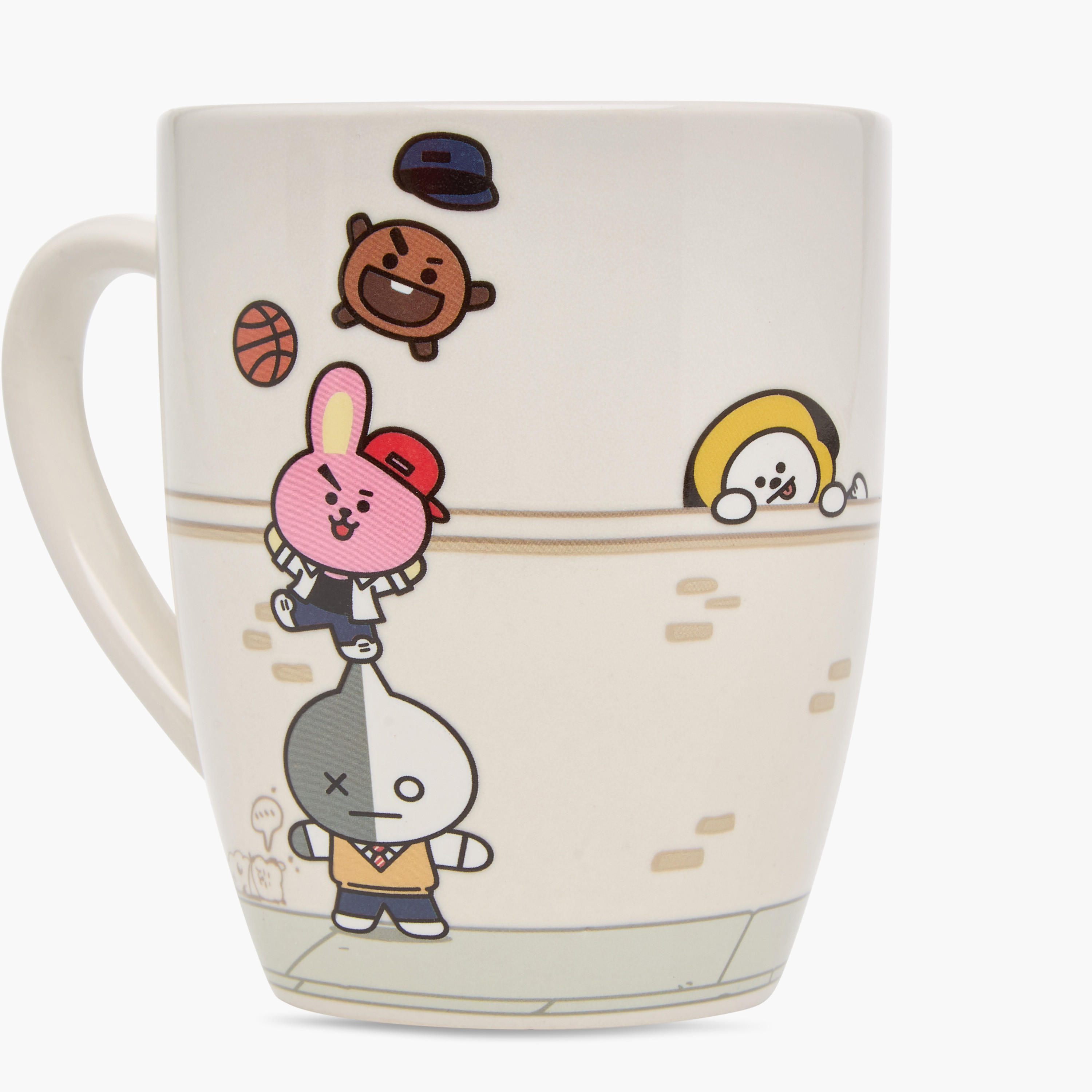 BT21 Universtar School Porcelain Mug with Handle - 330 ml-household-dining-teaandcoffee-mugsandcups-image-5