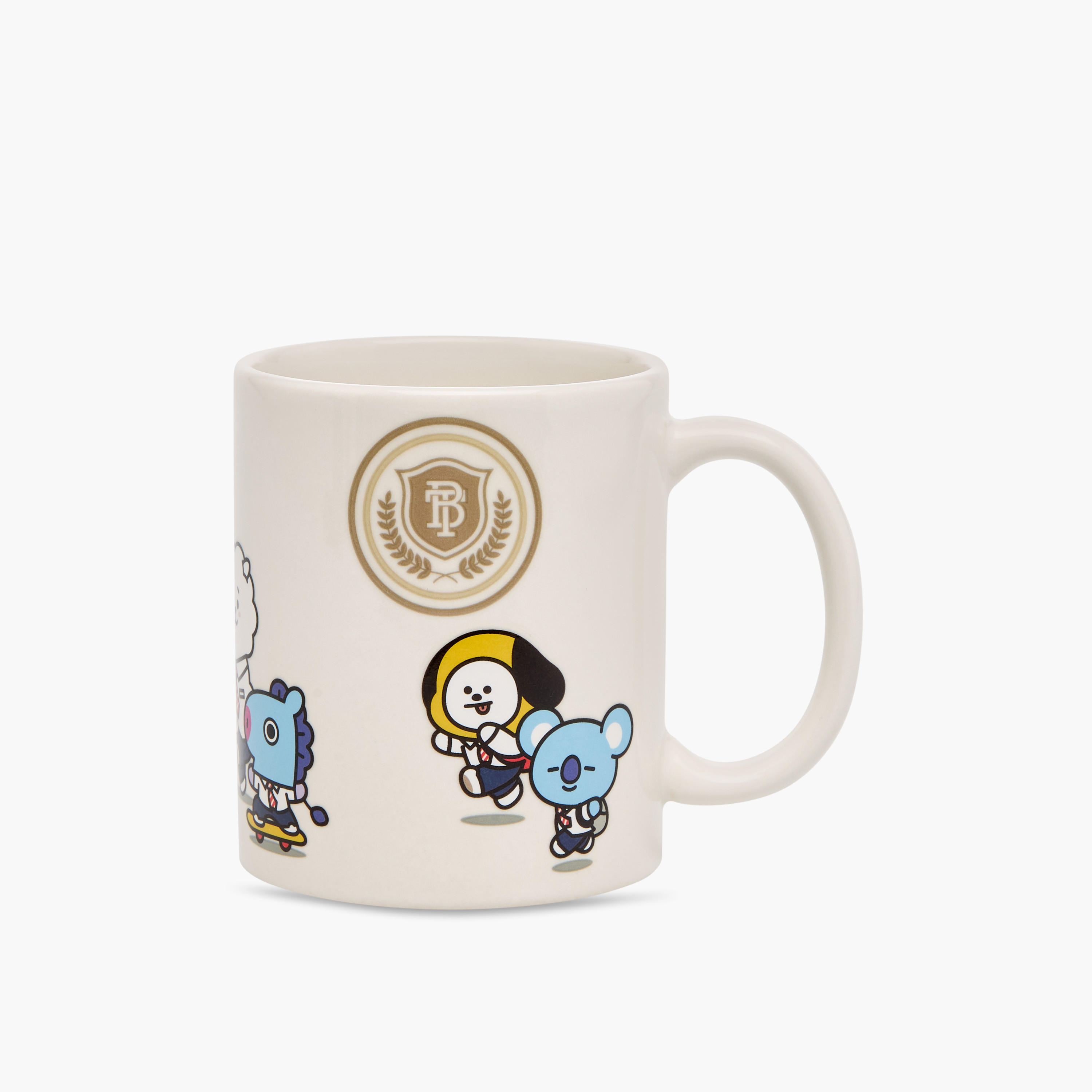 BT21 Printed Porcelain Mug with Handle - 330 ml-household-dining-teaandcoffee-mugsandcups-image-1