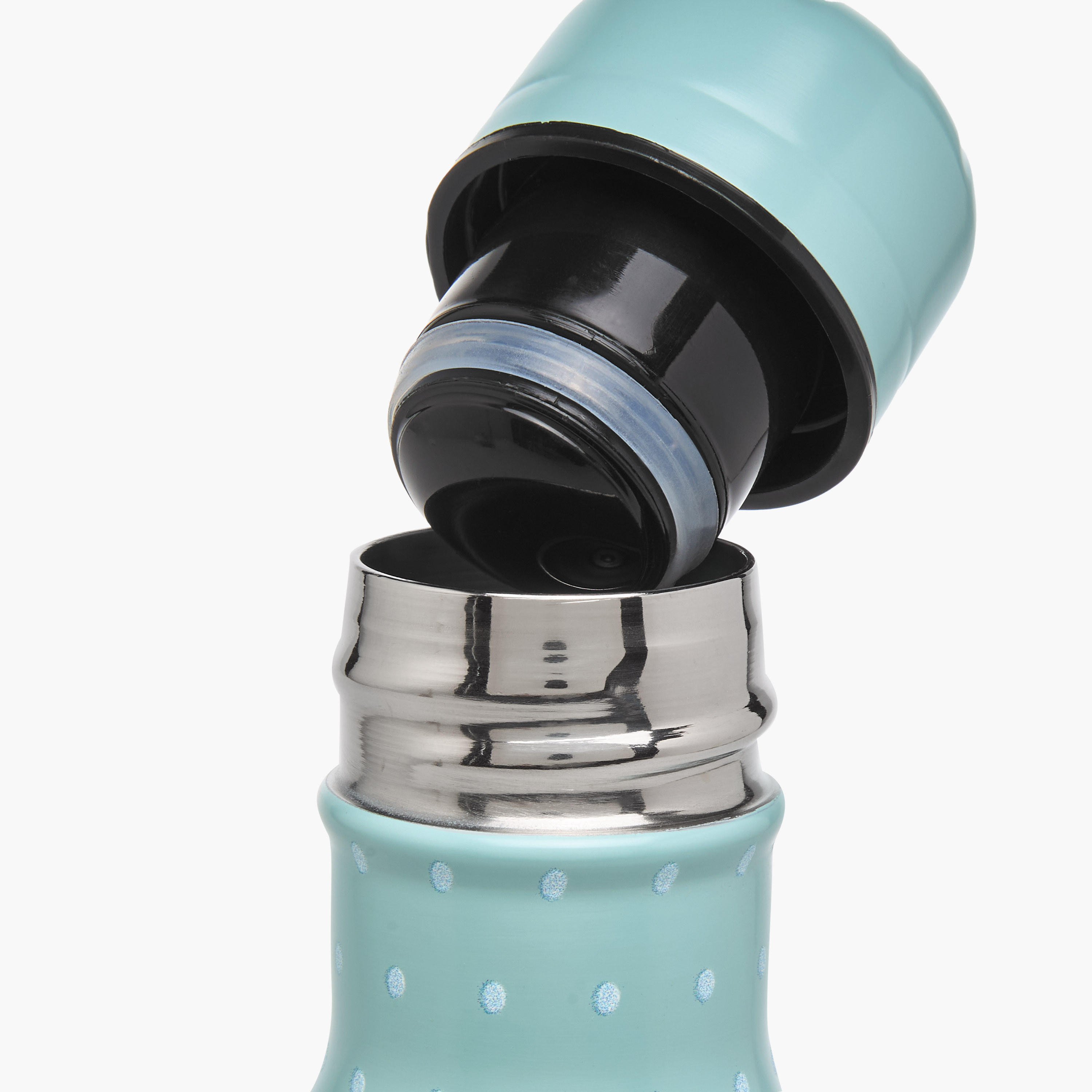 Stitch Print Stainless Steel Water Bottle - 500 ml-school-waterbottles-image-5