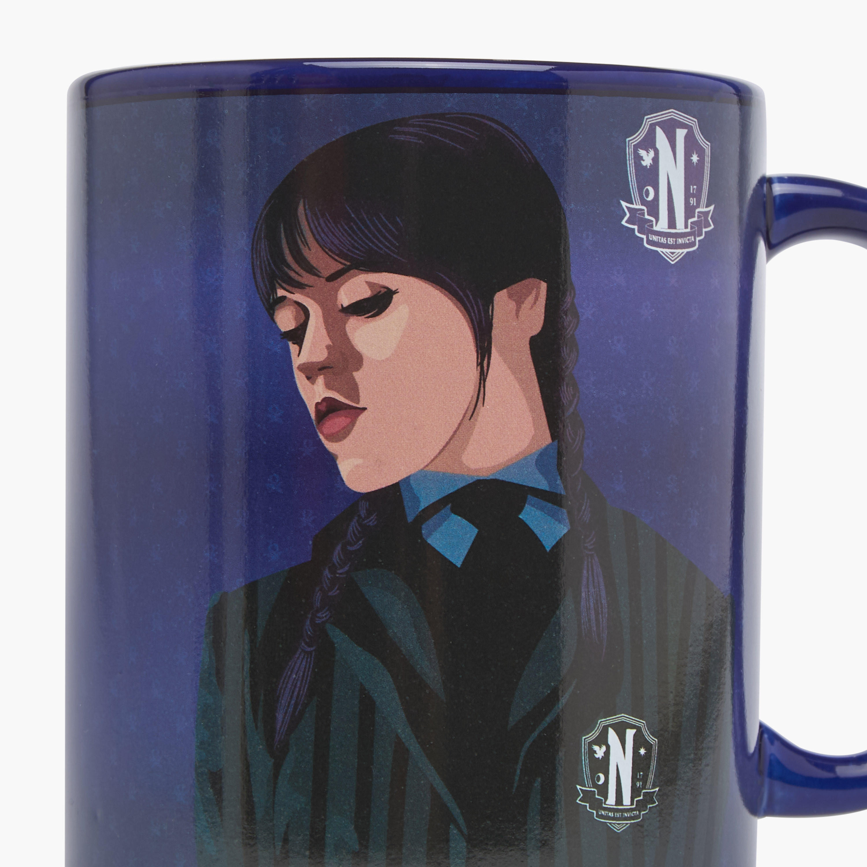 Wednesday Print Porcelain Mug with Handle - 330 ml-household-dining-teaandcoffee-mugsandcups-image-3