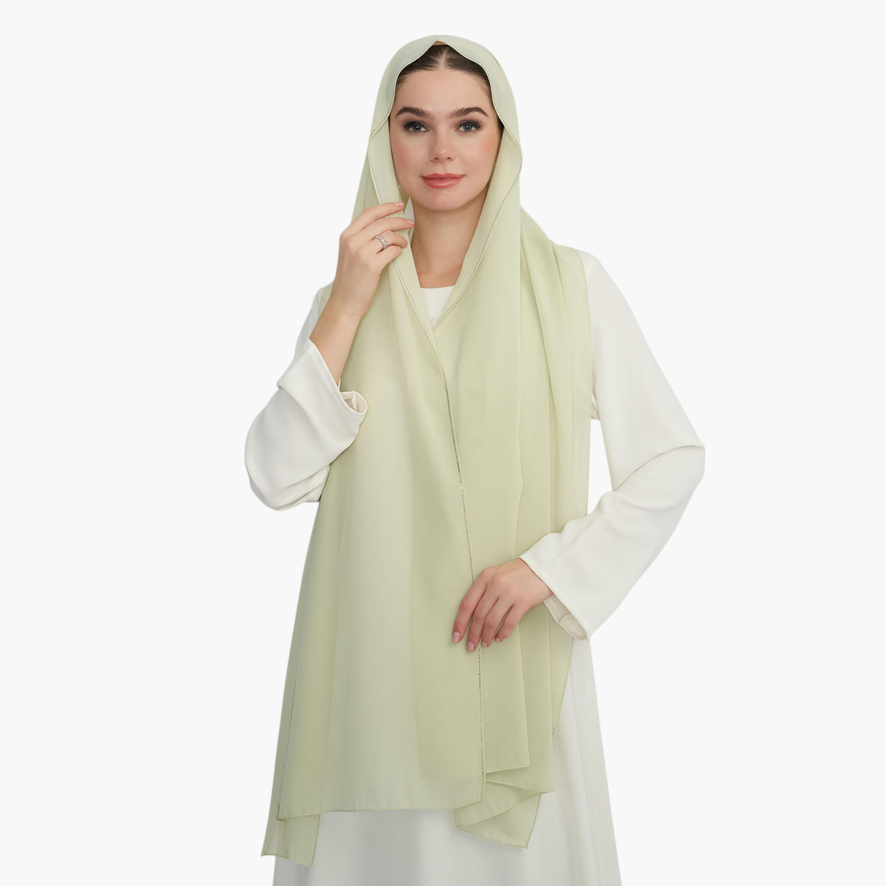 Stone Embellished Hijab-women-arabicclothing-headscarf-hijab-image-2