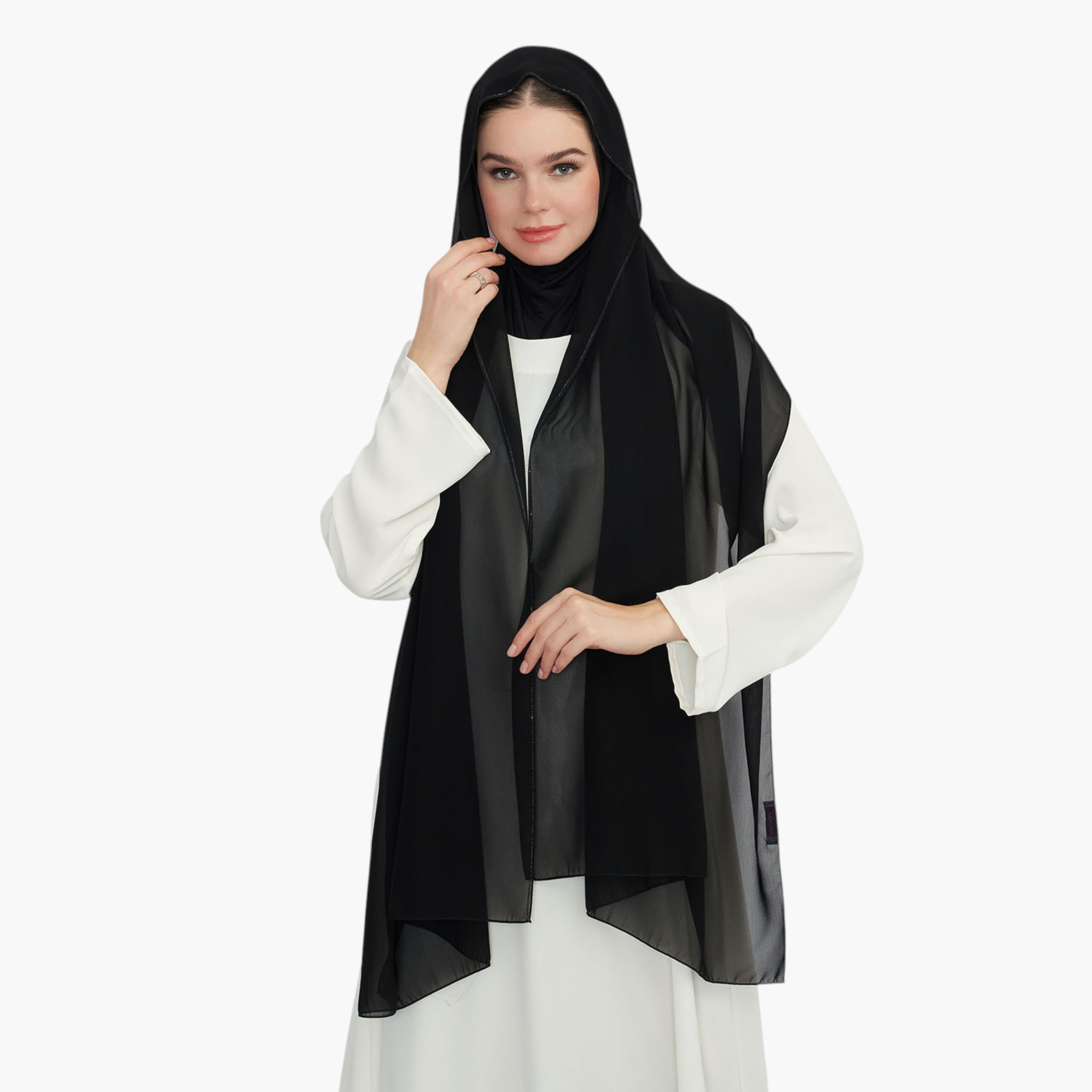 حجاب مزين بشعار-women-arabicclothing-headscarf-hijab-image-2