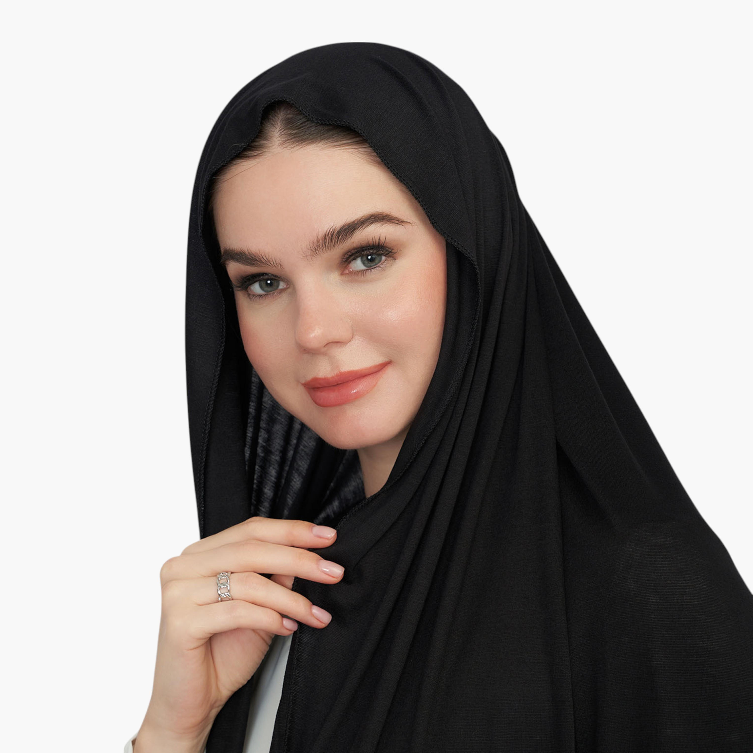 Stone Embellished Hijab-women-arabicclothing-headscarf-hijab-image-1