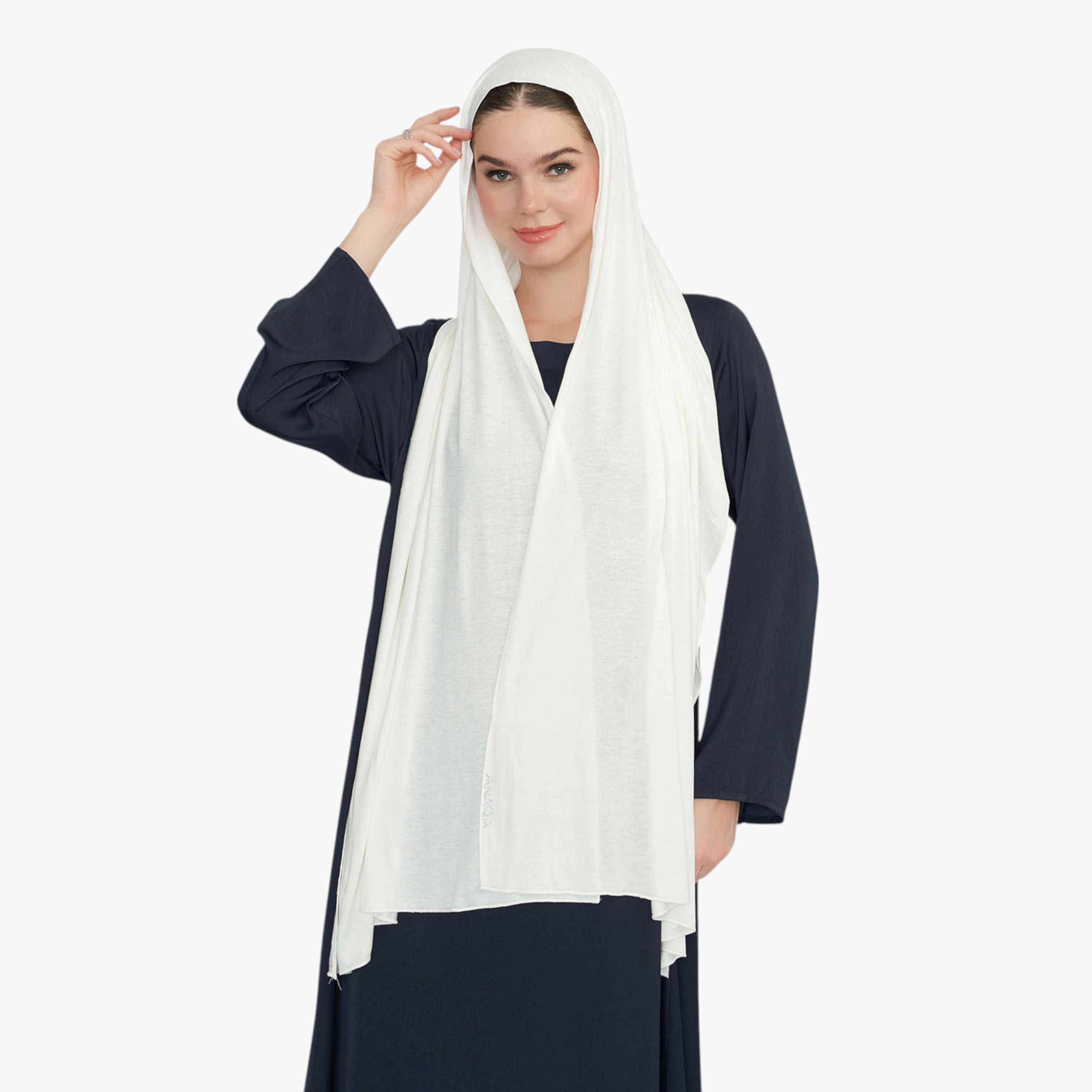 حجاب بتطريز شعار-women-arabicclothing-headscarf-hijab-image-2