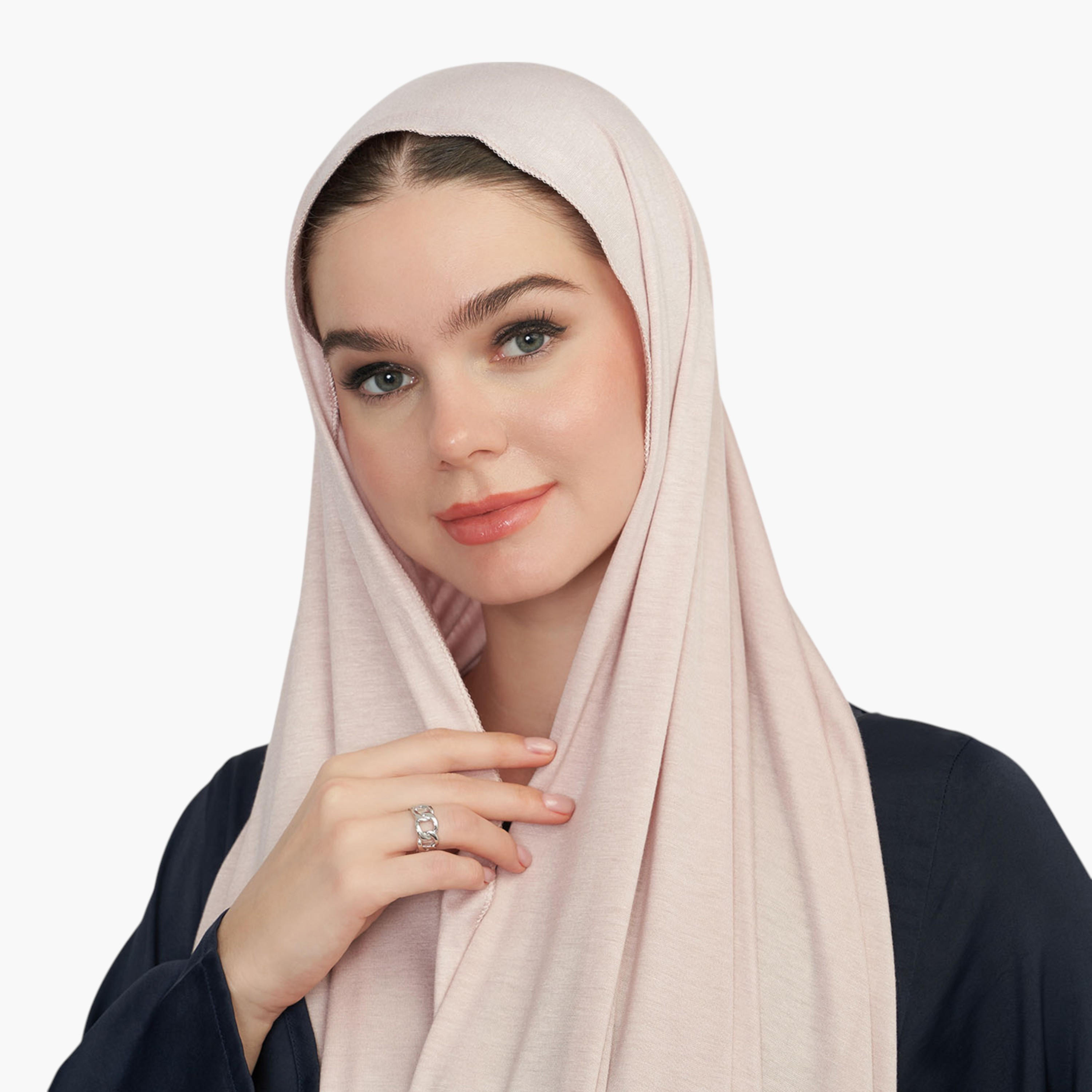 Solid Hijab-women-arabicclothing-headscarf-hijab-image-1
