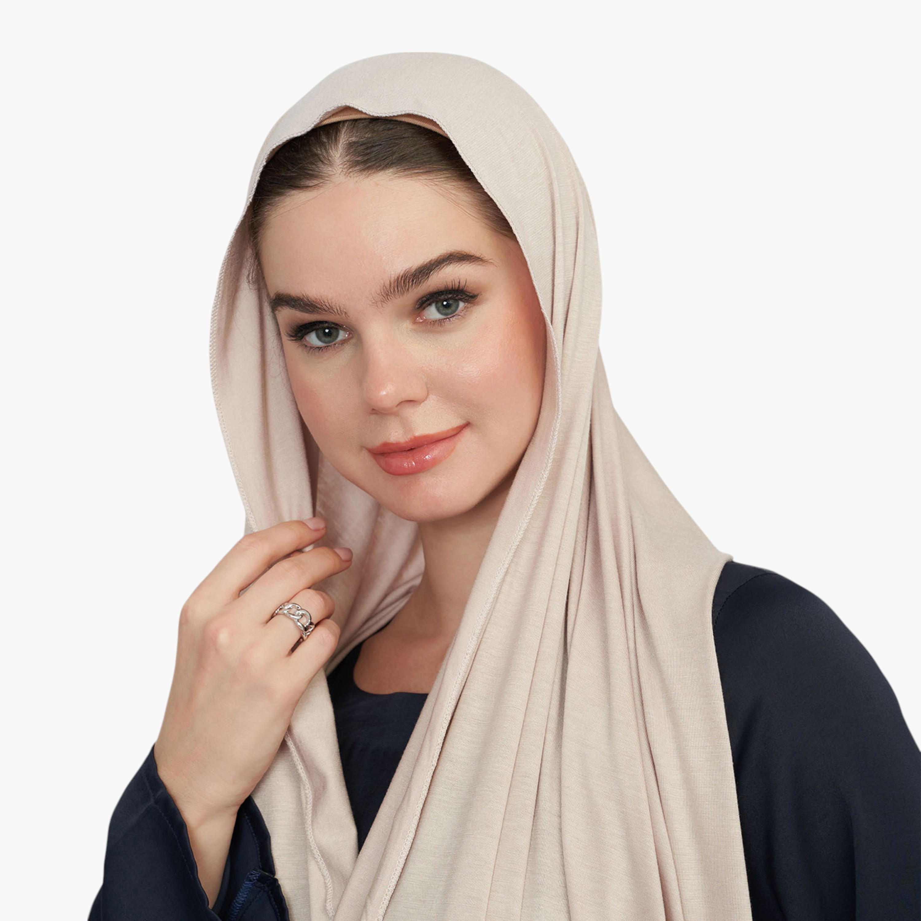 حجاب سادة-women-arabicclothing-headscarf-hijab-image-1