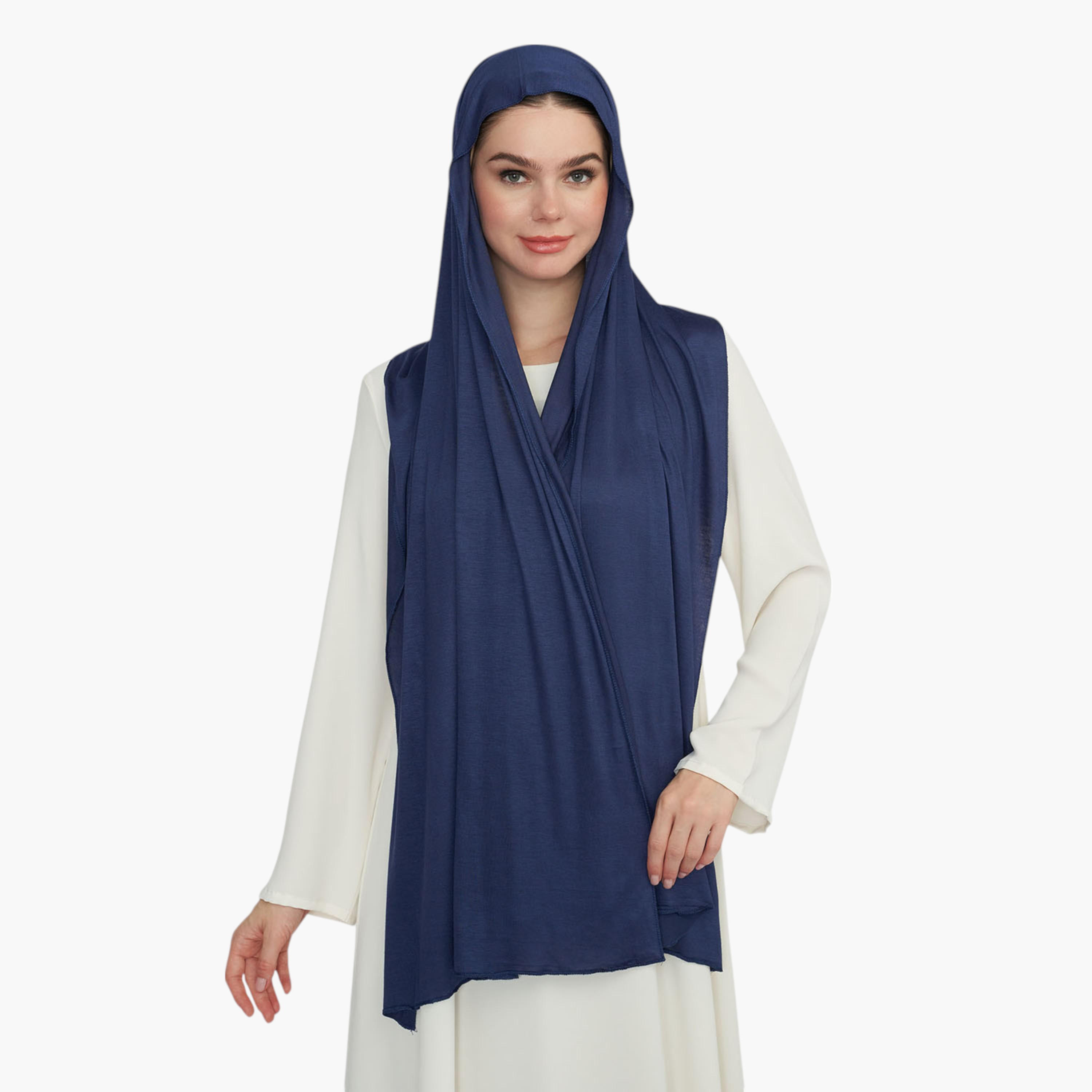Solid Hijab-women-arabicclothing-headscarf-hijab-image-2