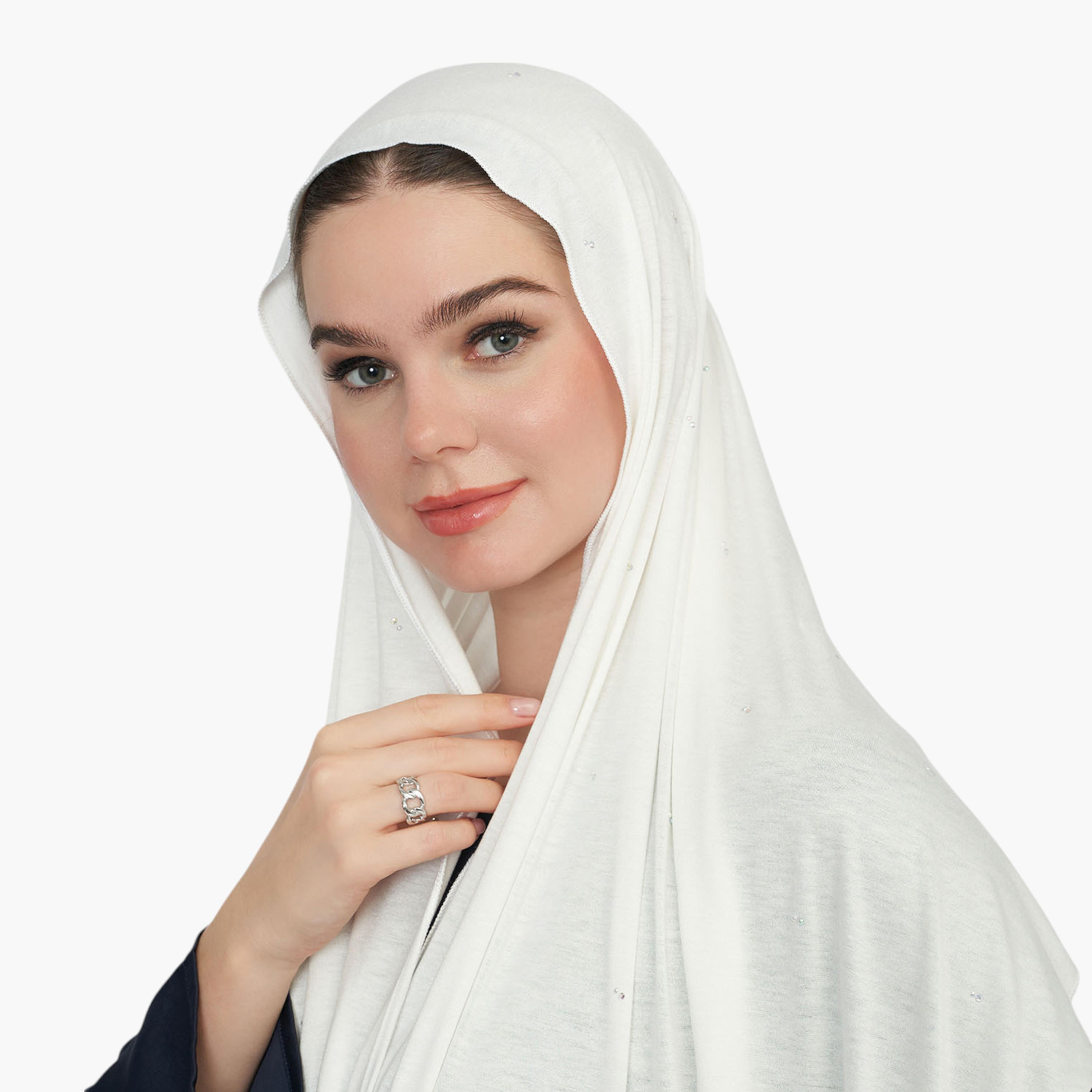 حجاب سادة-women-arabicclothing-headscarf-hijab-image-1