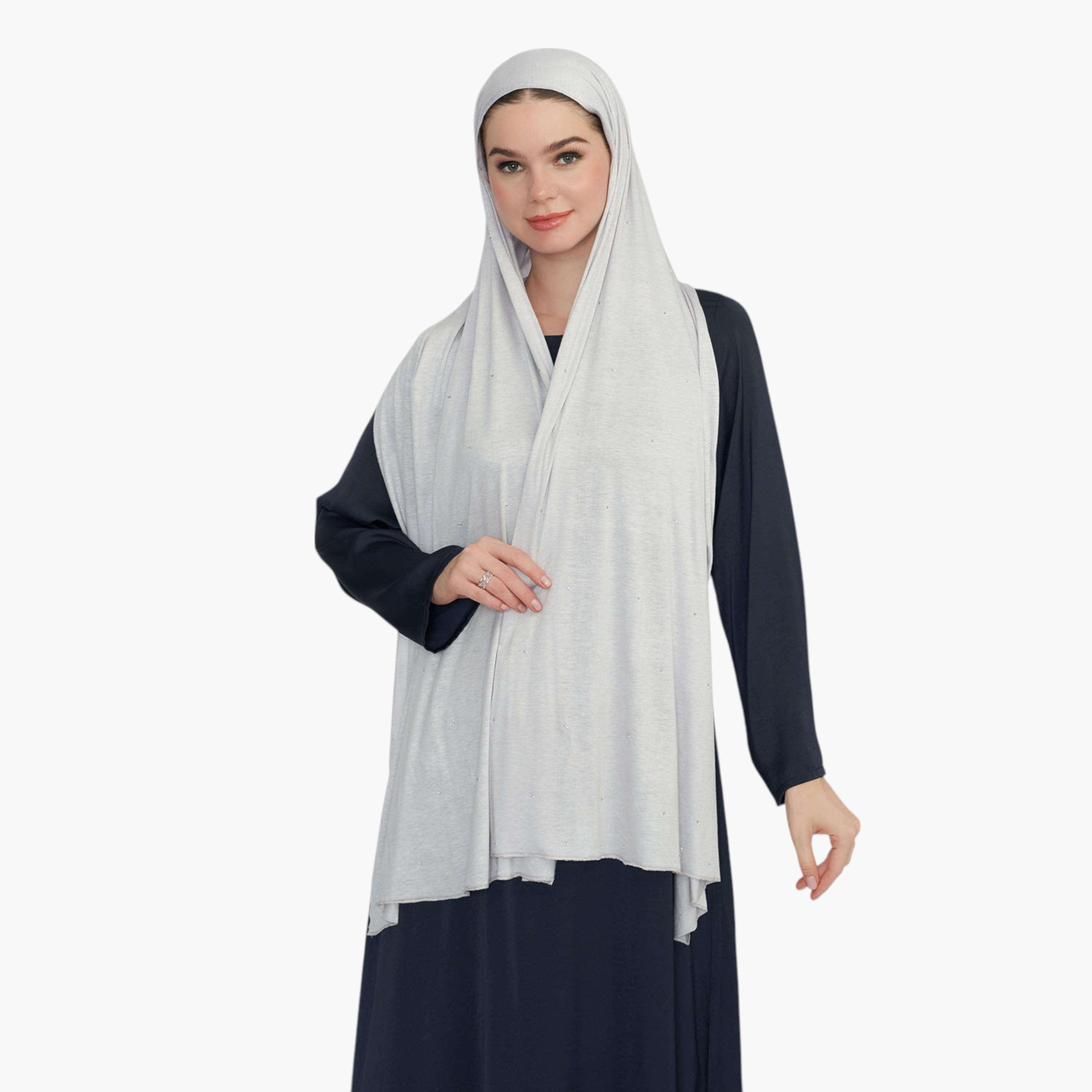 Solid Hijab-women-arabicclothing-headscarf-hijab-image-2