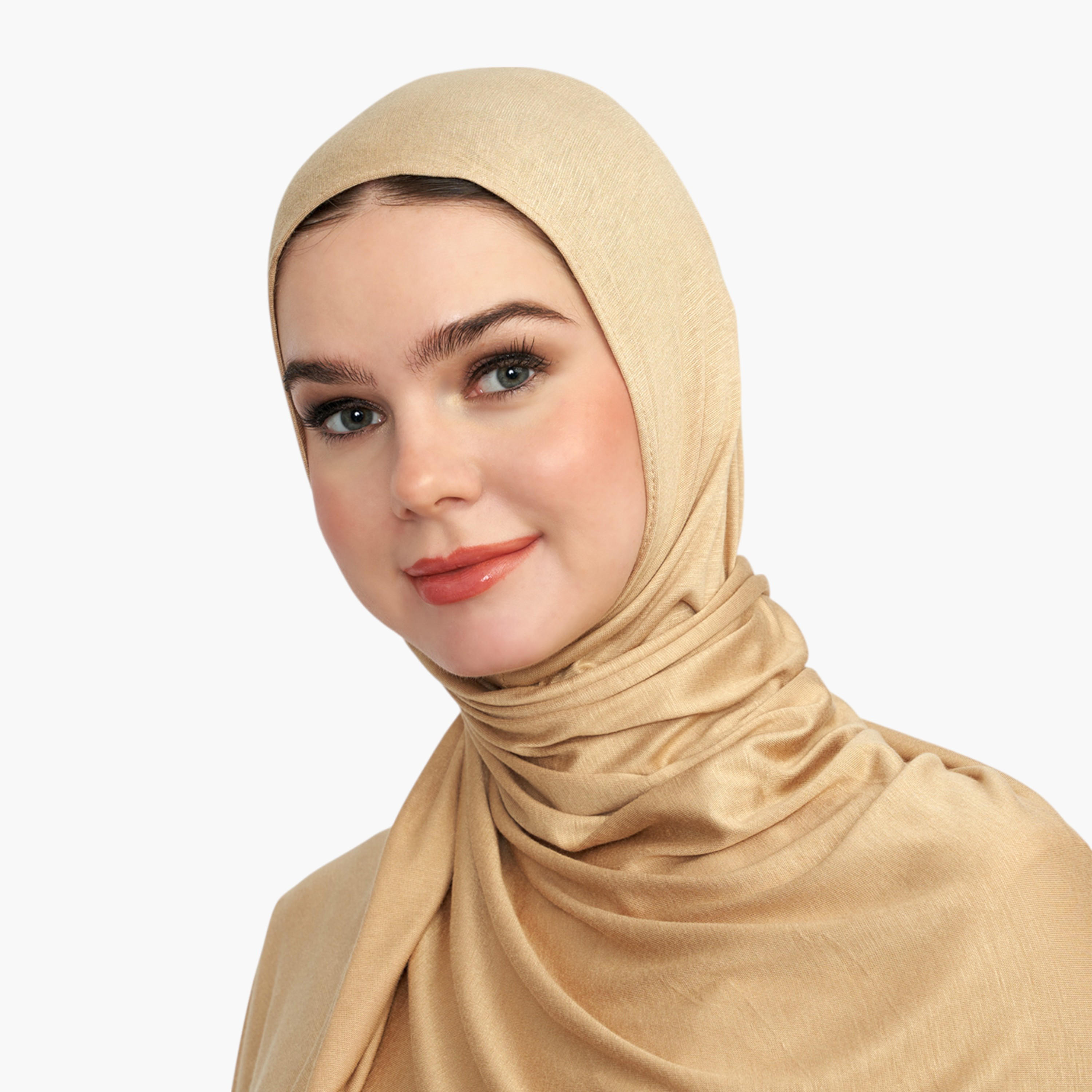 Solid Hijab-women-arabicclothing-headscarf-hijab-image-1