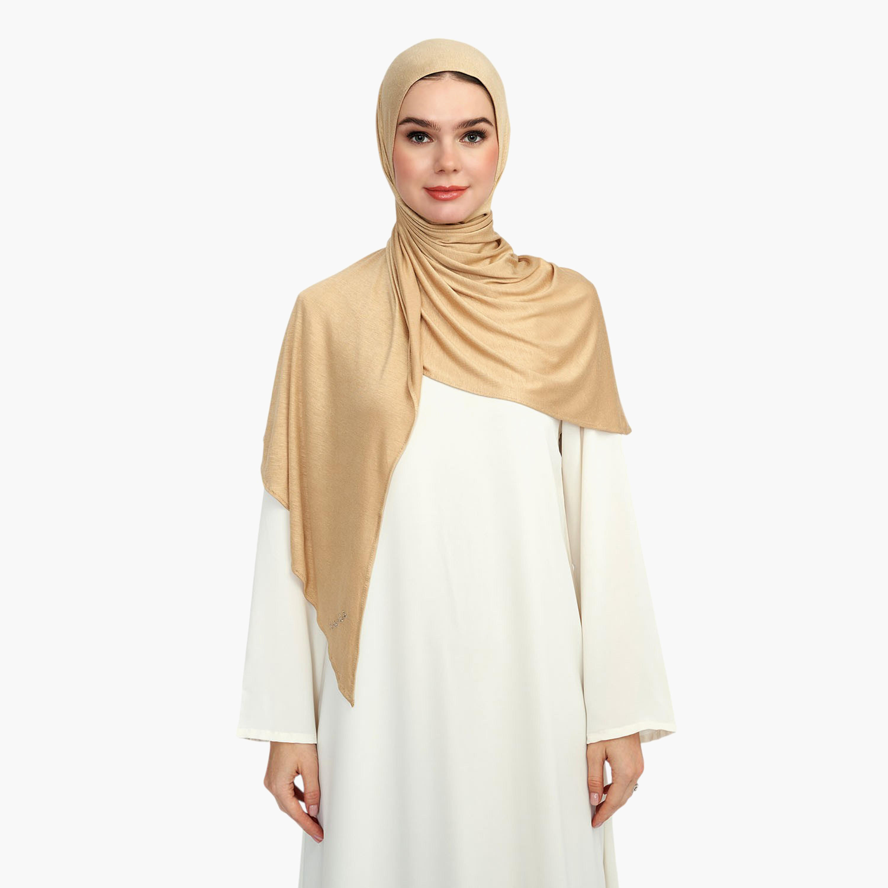 Solid Hijab-women-arabicclothing-headscarf-hijab-image-3