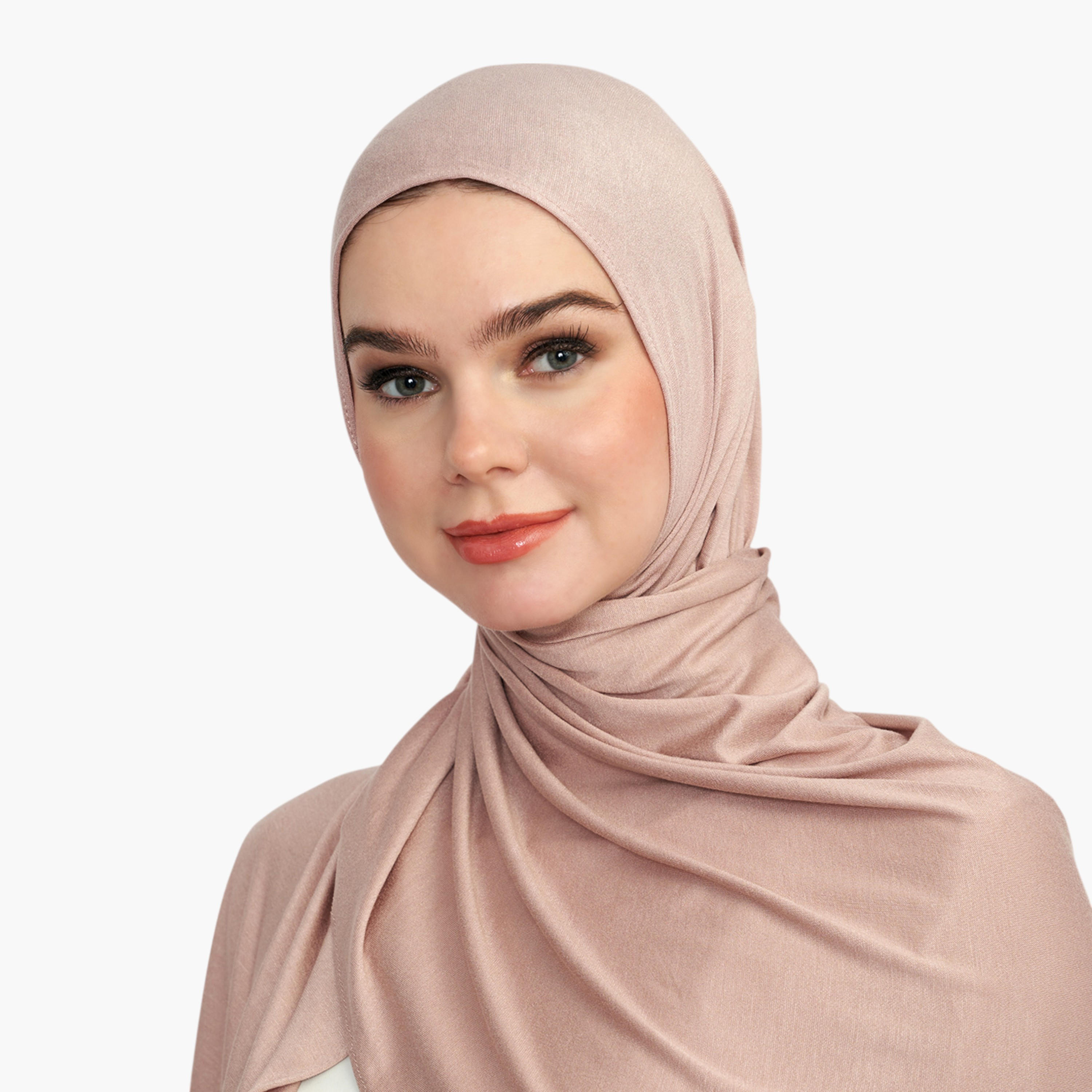 Solid Hijab-women-arabicclothing-headscarf-hijab-image-1