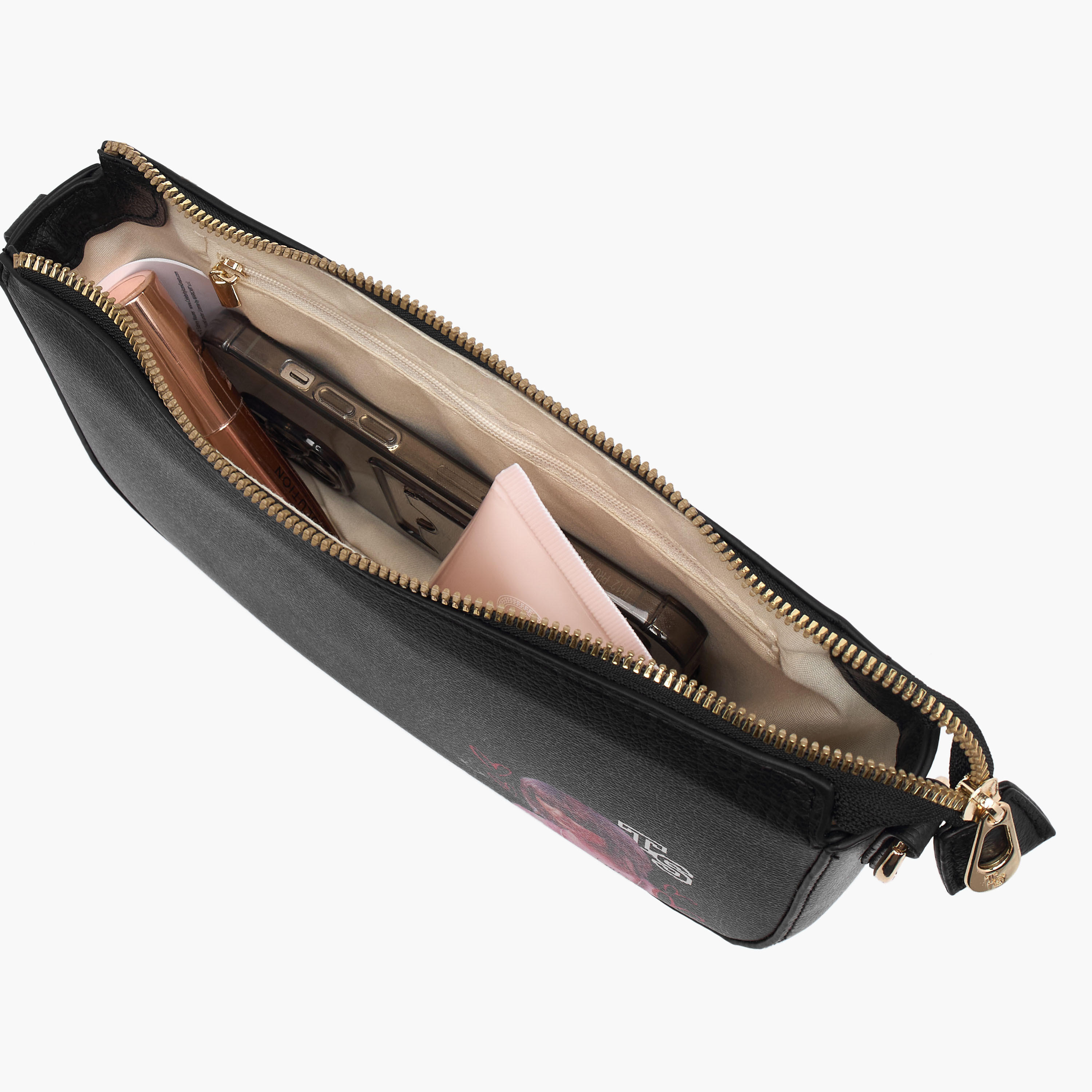 Sasha Taylor Swift Print Shoulder Bag with Detachable Strap and Zip Closure-women-bagsandwallets-handbags-image-8