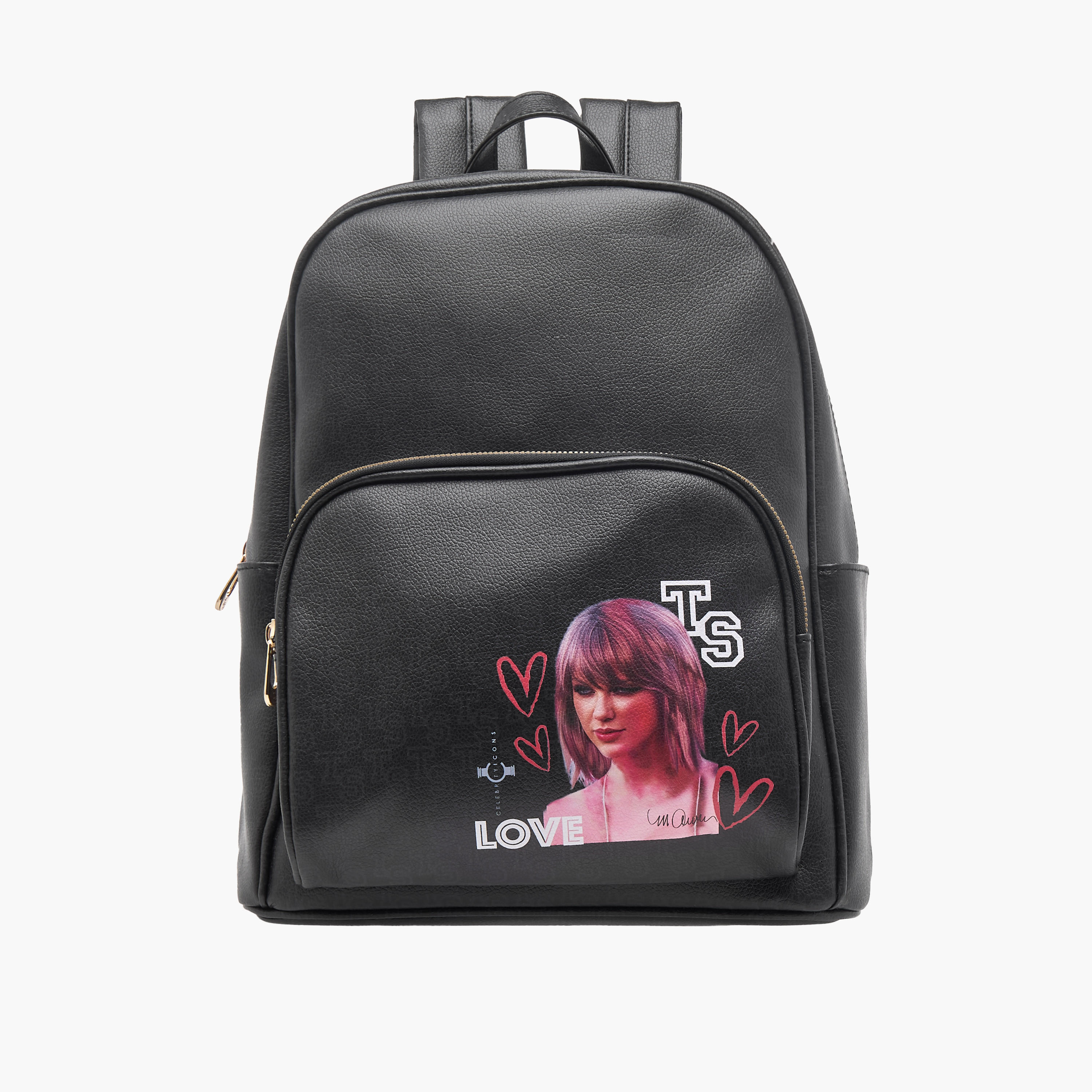 Sasha Celebrity Icons Taylor Swift Backpack with Adjustable Straps and  Zip Closure-women-bagsandwallets-backpacks-image-1