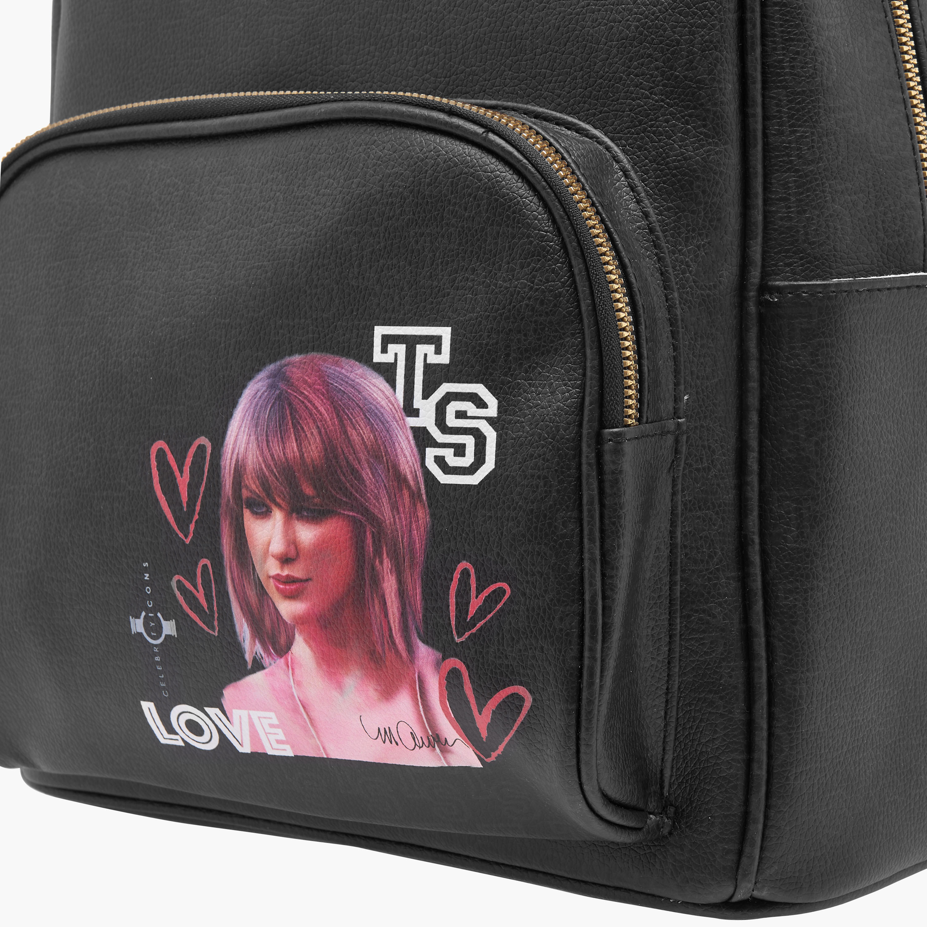 Sasha Celebrity Icons Taylor Swift Backpack with Adjustable Straps and  Zip Closure-women-bagsandwallets-backpacks-image-5