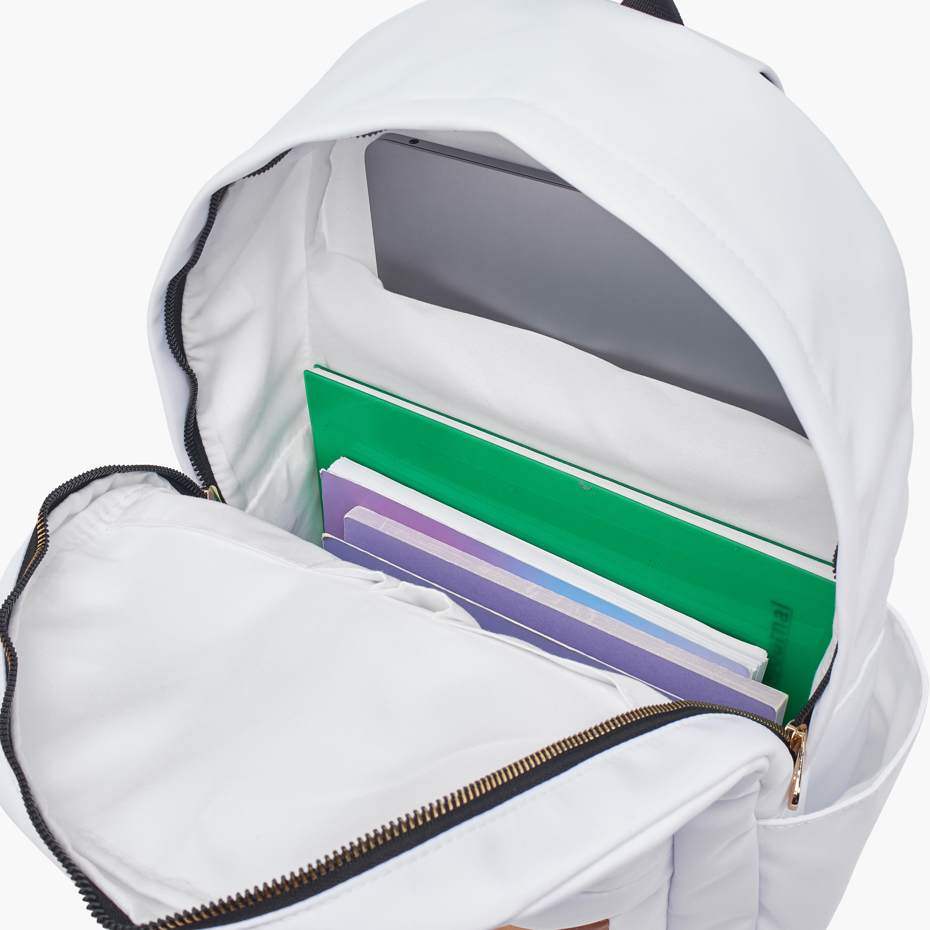 Sasha Taylor Swift Print Backpack with Zip Closure and Laptop Compartment-women-bagsandwallets-backpacks-image-8