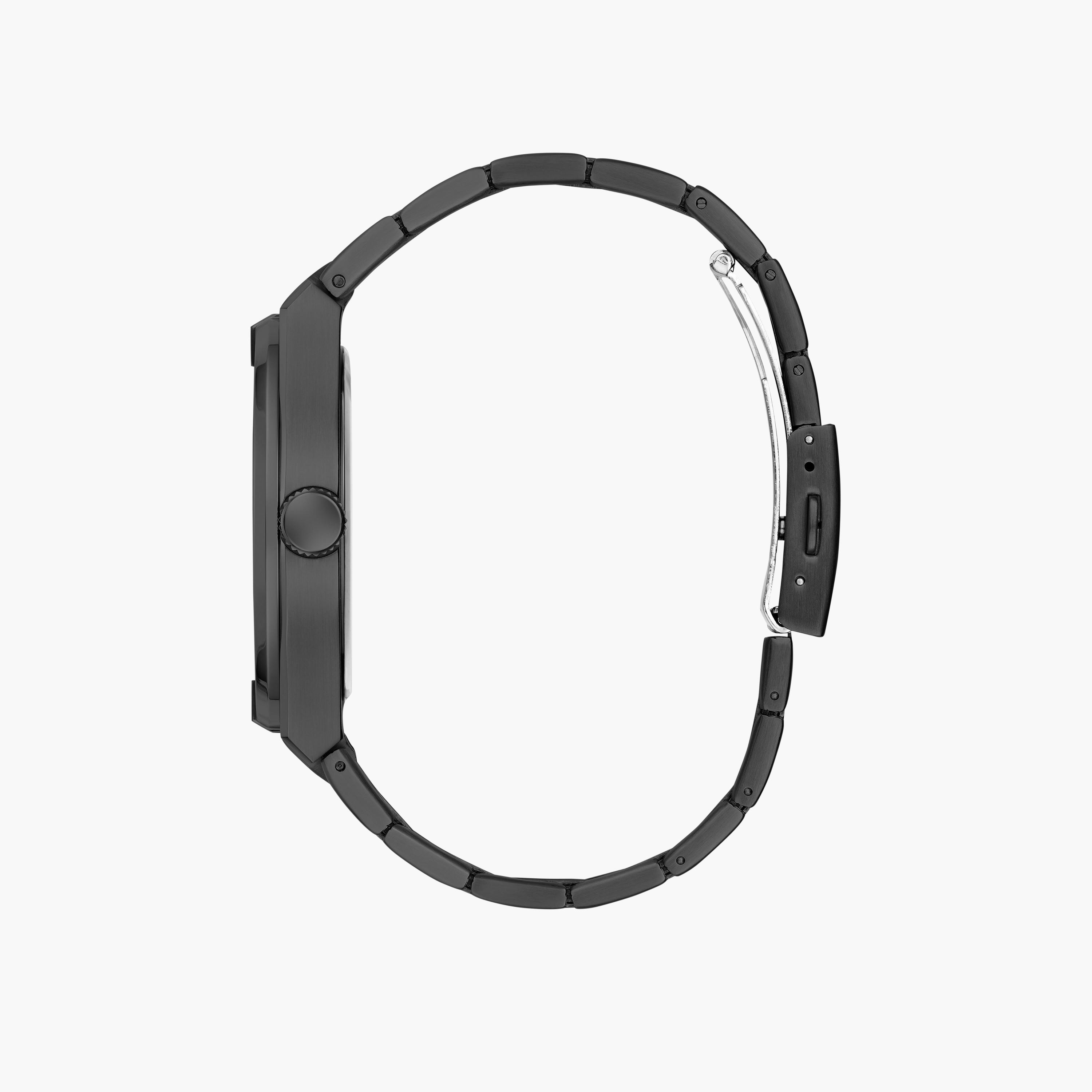 غيس- ساعة رجالية 44 مم تناظرية سوار ستانلس ستيل باللون الأسود | GW0661G3-men-watchesandjewellery-watches-image-3