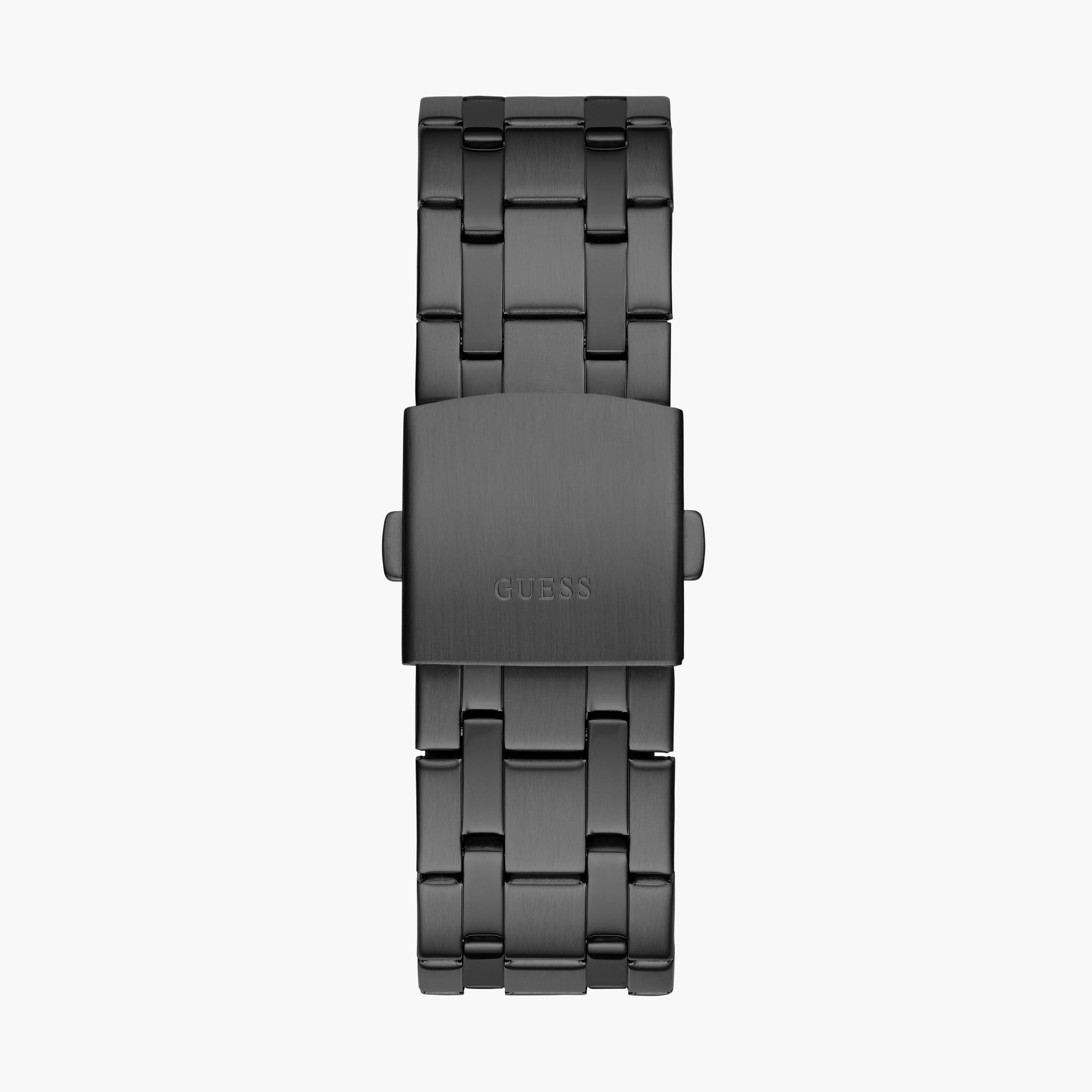 غيس- ساعة رجالية 44 مم تناظرية سوار ستانلس ستيل باللون الأسود | GW0661G3-men-watchesandjewellery-watches-image-5