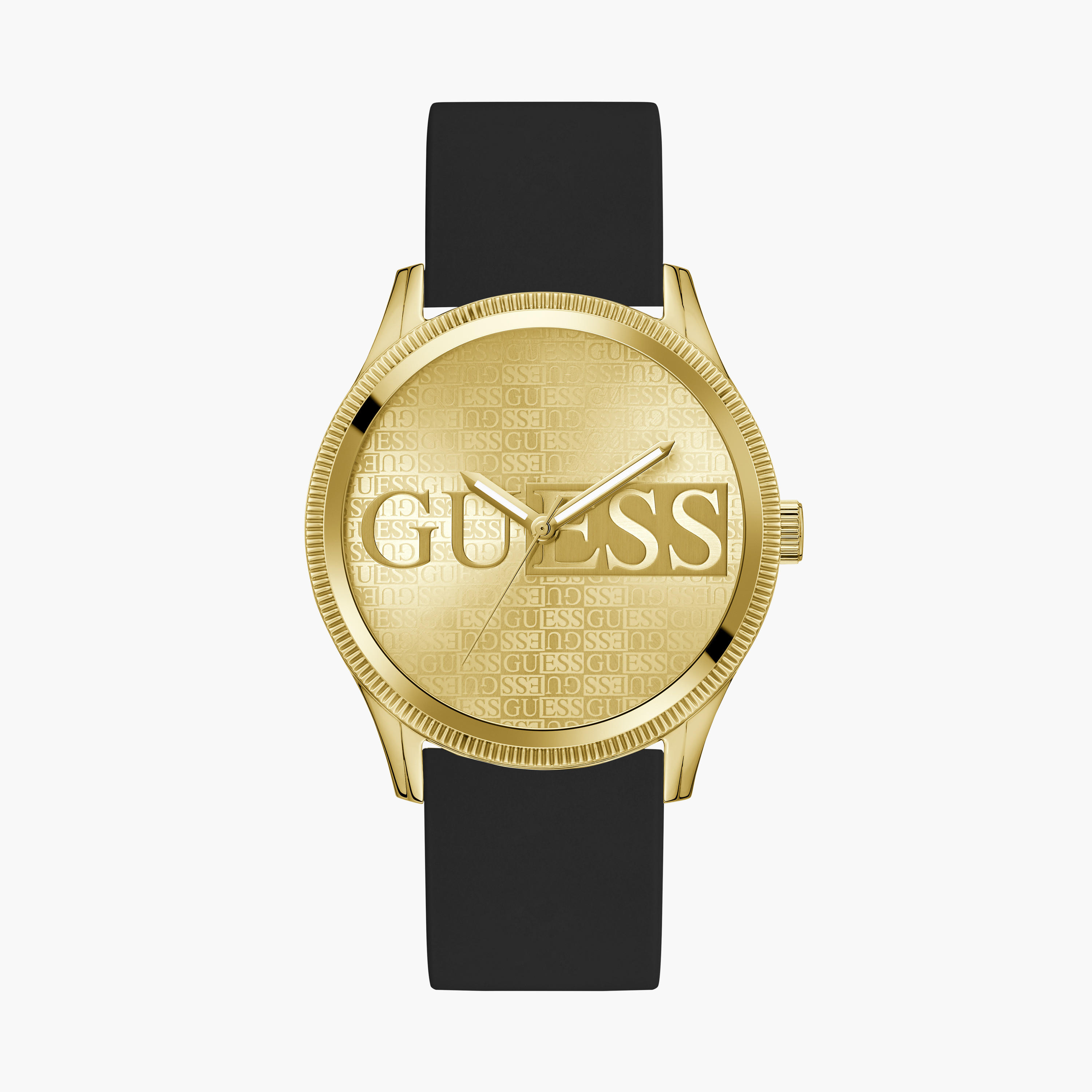 غيس- ساعة رجالية 44 مم تناظرية سوار سيليكون باللون الأسود | GW0726G2-men-watchesandjewellery-watches-image-1