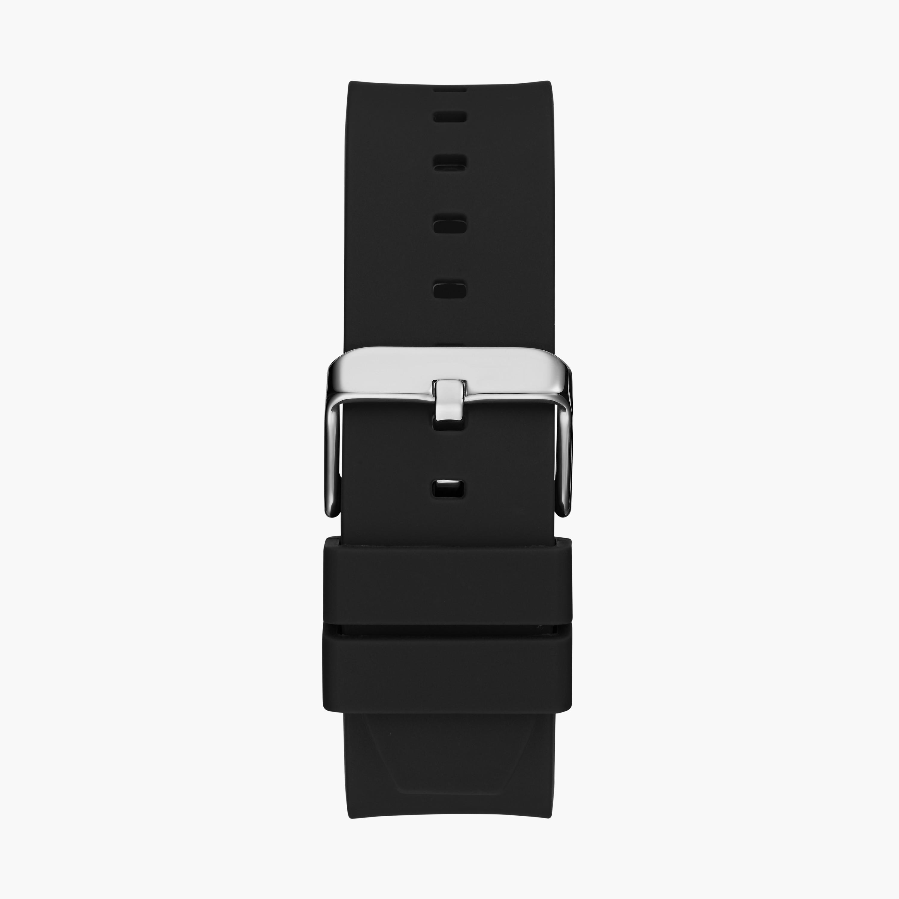 غيس- ساعة رجالية 45 مم كرونوغراف سوار سيليكون باللون الأسود | GW0491G3-men-watchesandjewellery-watches-image-5