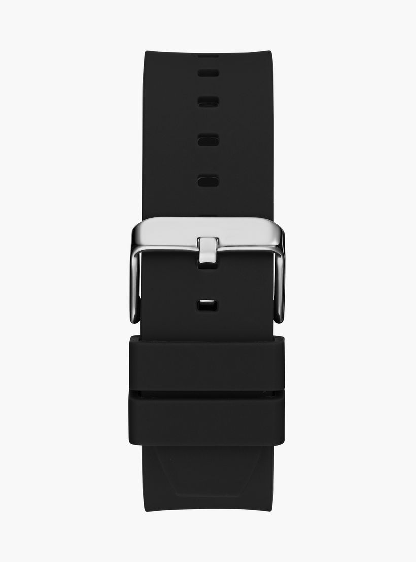 Guess Men's 45 MM Black Chronograph Silicone Strap Watch | GW0491G3-men-watchesandjewellery-watches-image-5