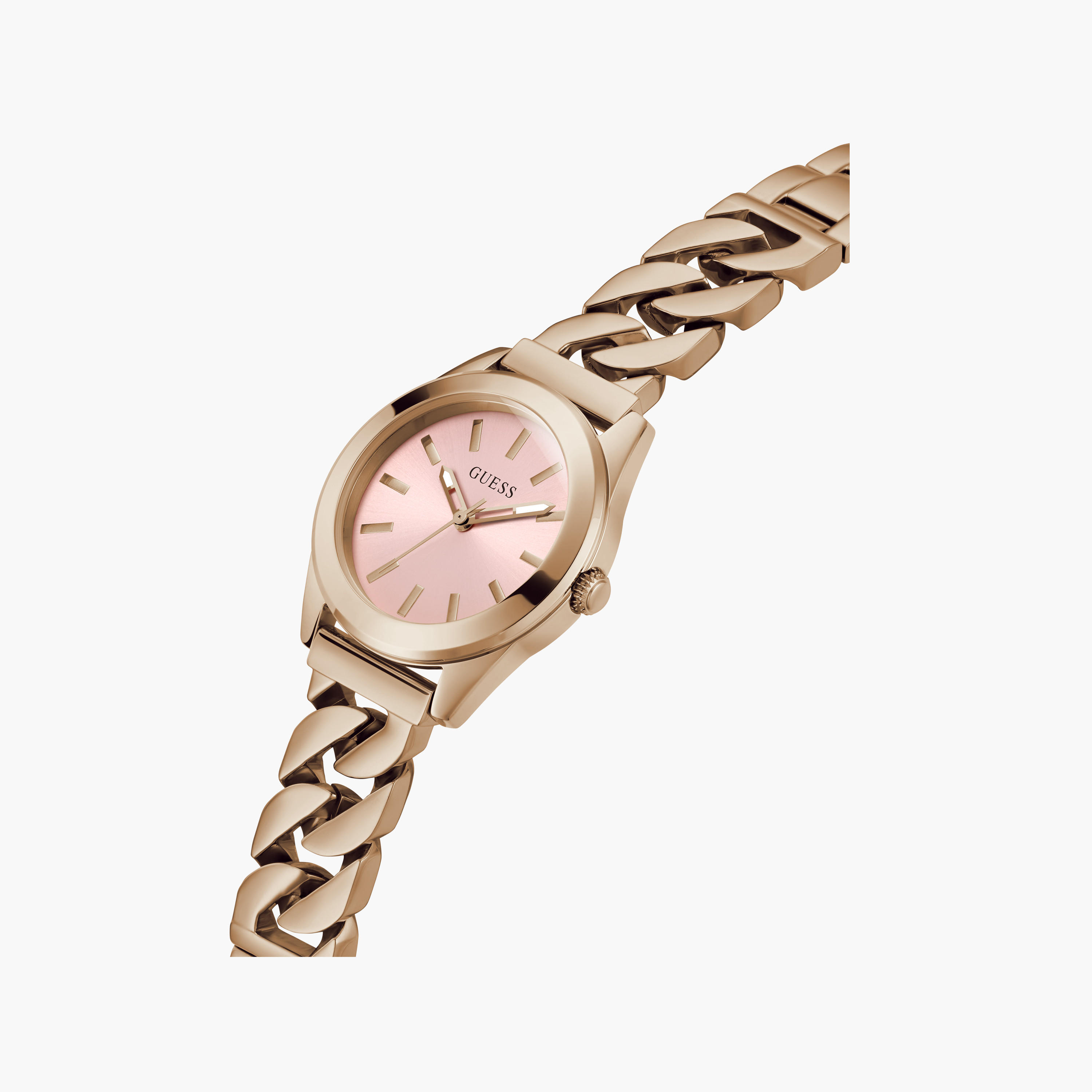 Guess Women's 32 MM Gold Analog Stainless Steel Strap Watch | GW0653L2-women-watchesandjewellery-watches-image-4