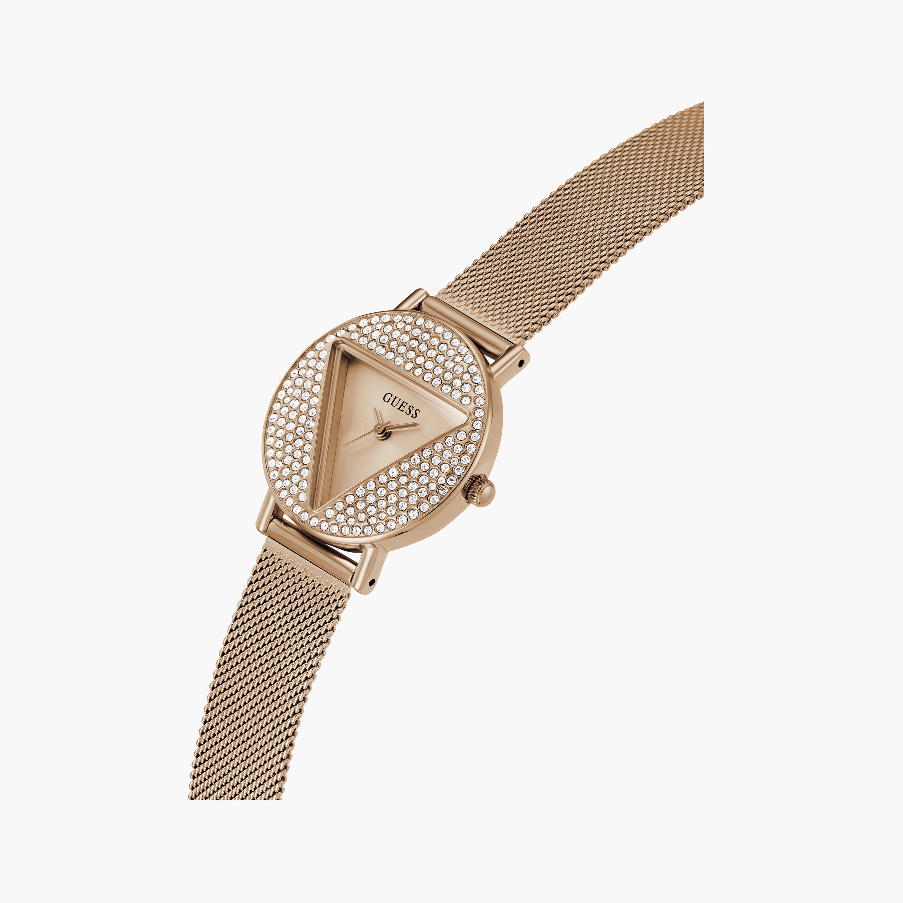 غيس- ساعة النسائية سوار ستانلس ستيل 30 مم باللون الذهبي | GW0671L3-women-watchesandjewellery-watches-image-4