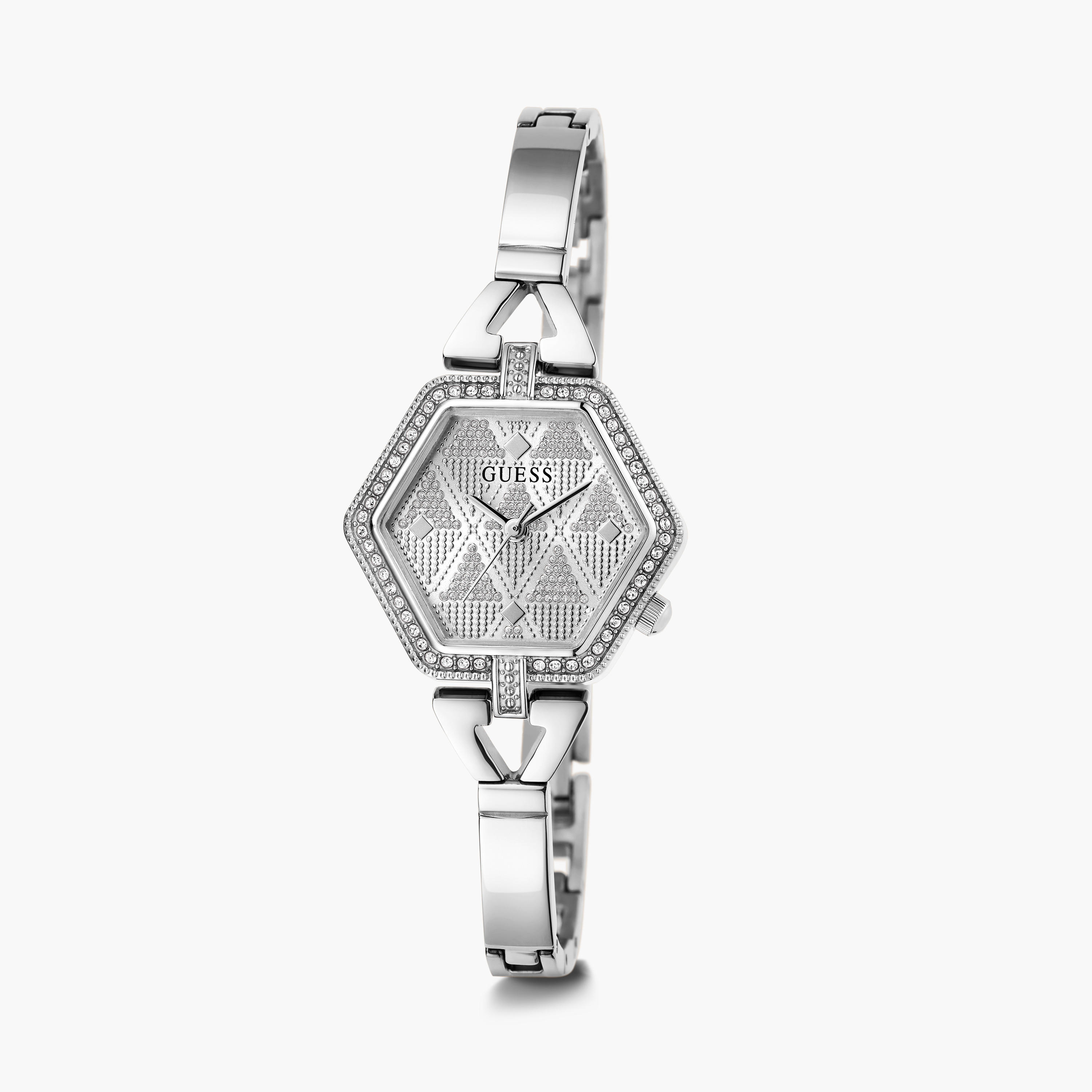 غيس- ساعة النسائية سوار معدني 28 مم باللون الفضي | GW0680L1-women-watchesandjewellery-watches-image-2