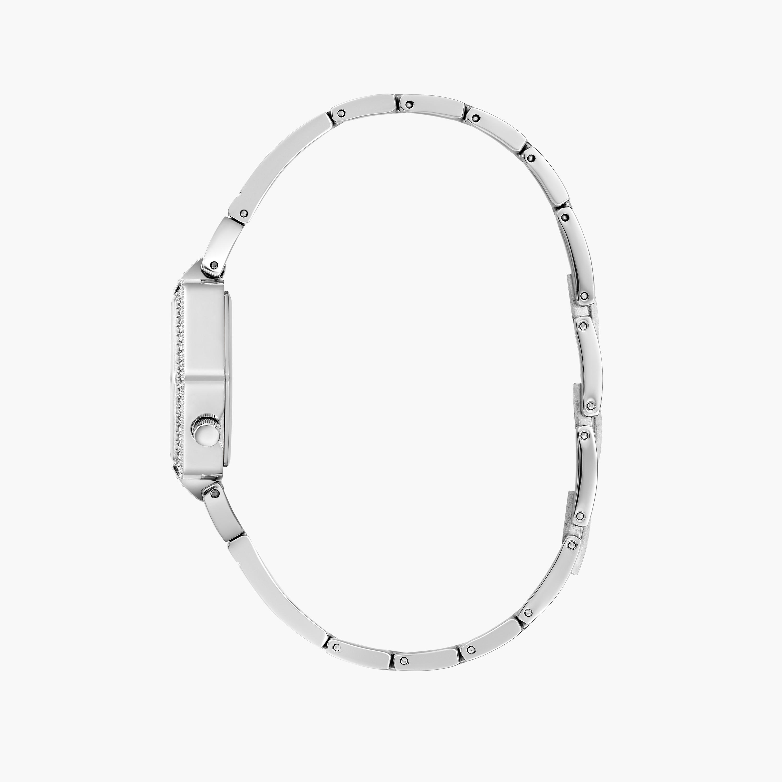 Guess Women's 28 MM Silver Analog Metal Strap Watch | GW0680L1-women-watchesandjewellery-watches-image-3
