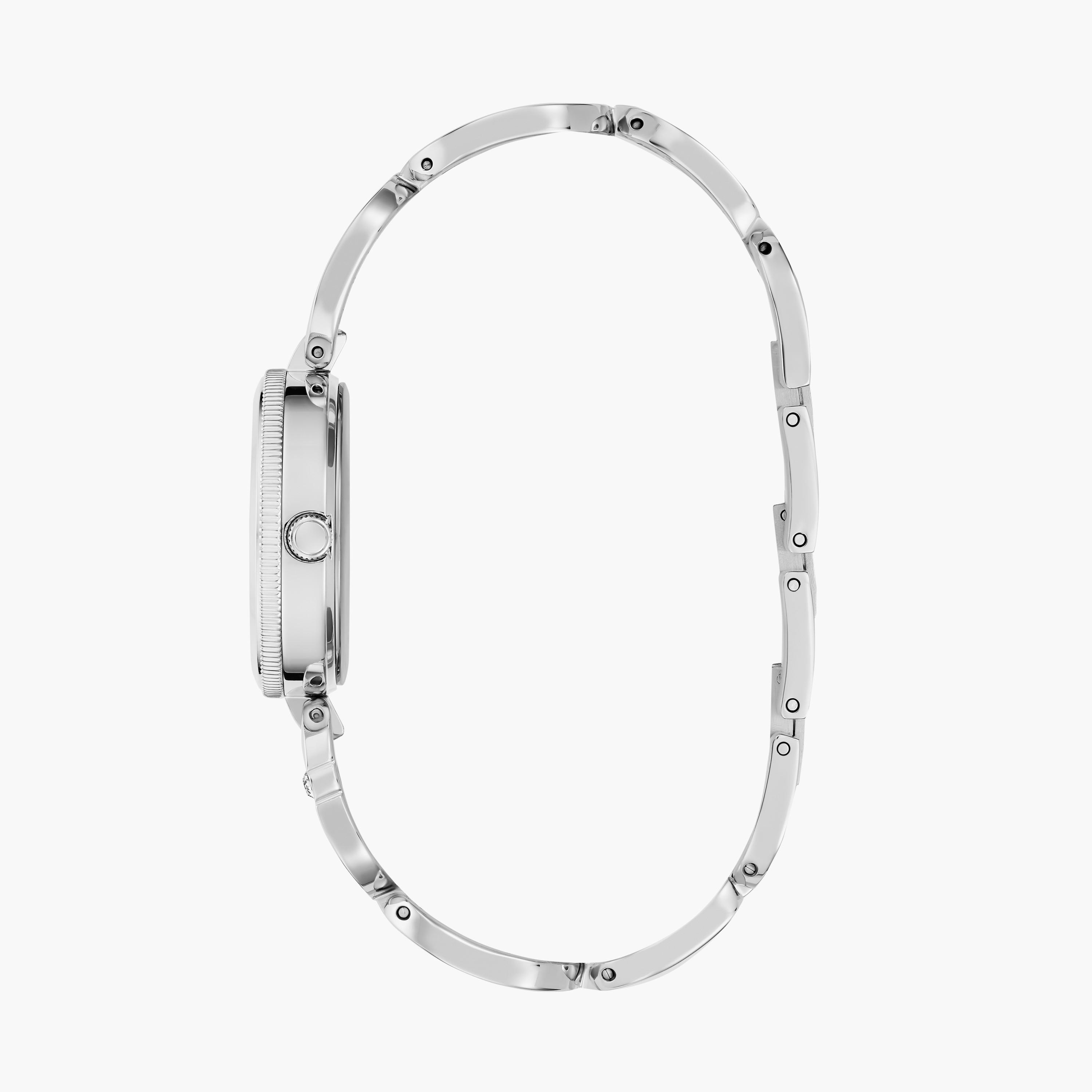 Guess Women's 30 MM Silver Analog Metal Strap Watch | GW0693L1-women-watchesandjewellery-watches-image-2