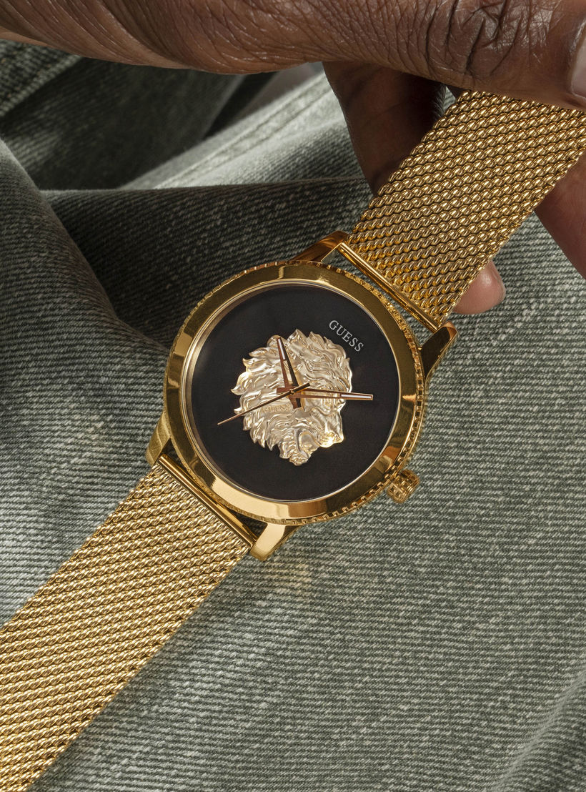 غيس- ساعة رجالية شبكية ذهبية 44 مم سوار ستانلس ستيل | GW0702G1-men-watchesandjewellery-watches-image-7